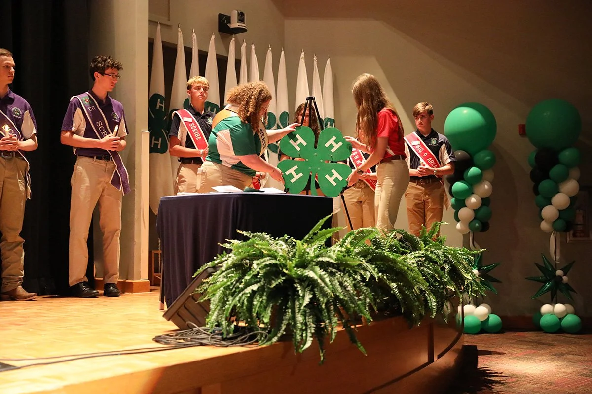 Building the 4-H clover