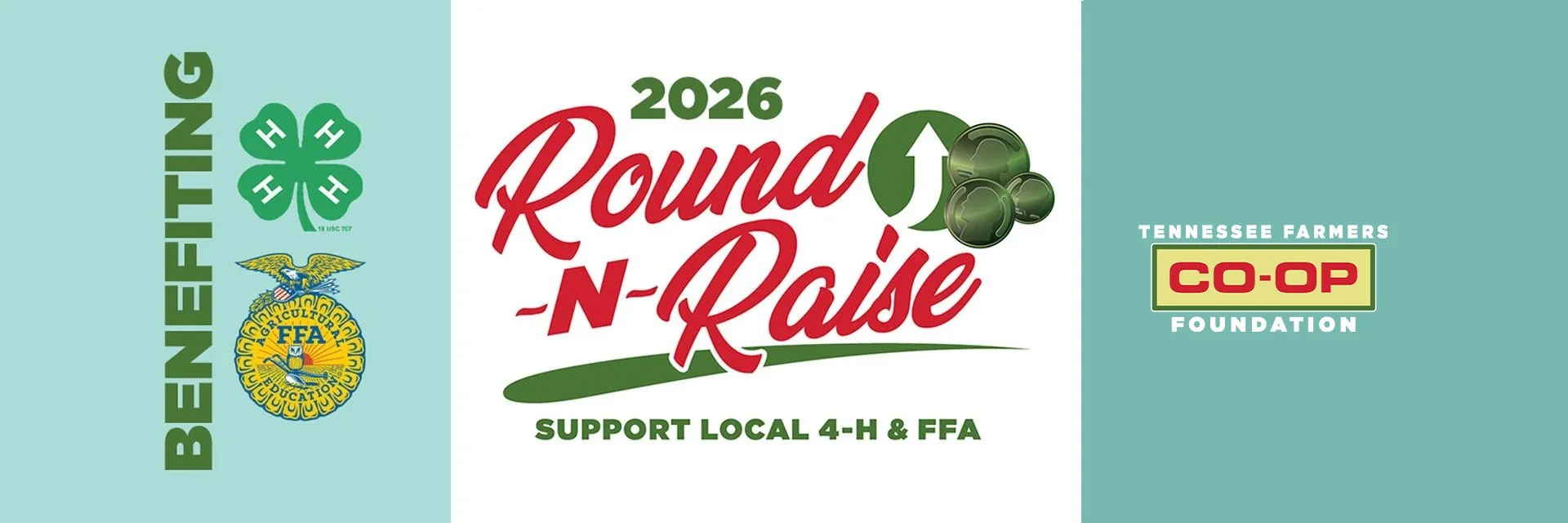 Benefitting Tennessee 4-H and FFA - 2026 Round-N-Raise - Tennessee Farmers Co-op Foundation