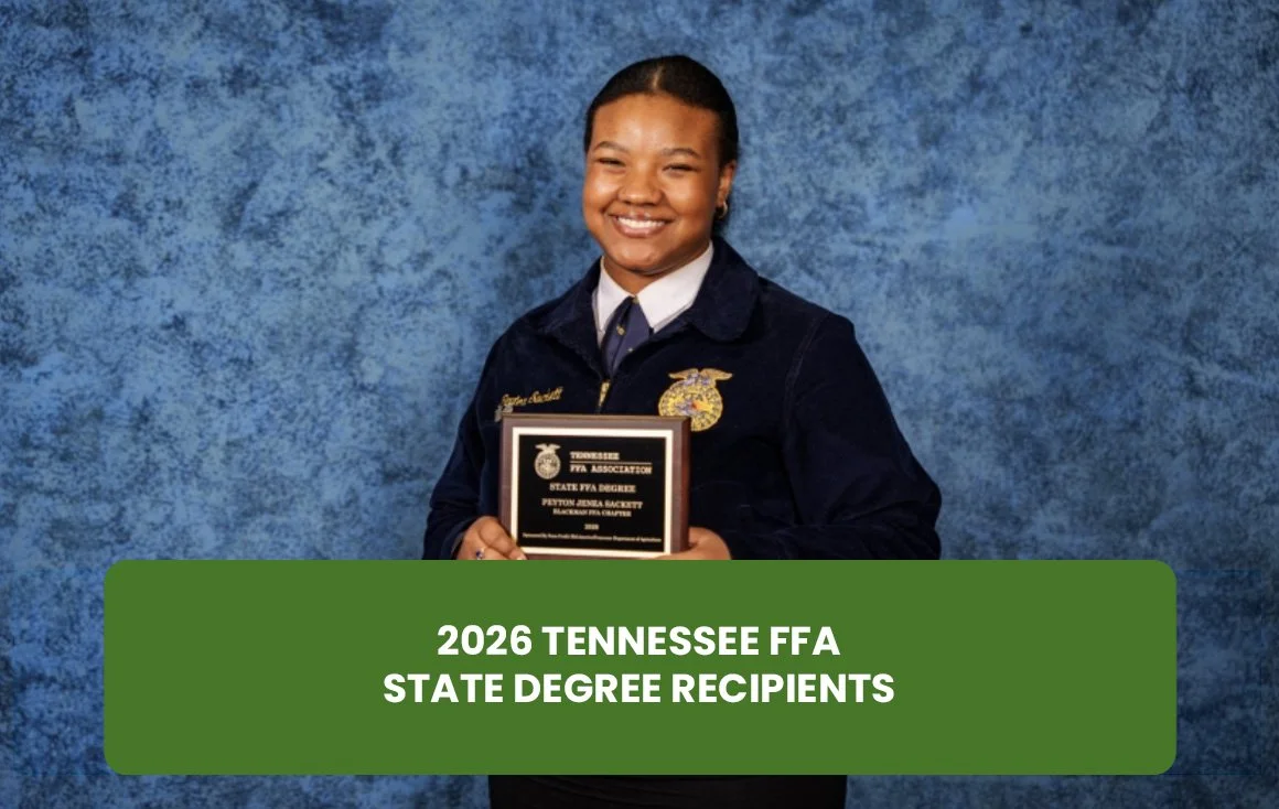 2026 Tennessee FFA State Degree Recipients - Album 2