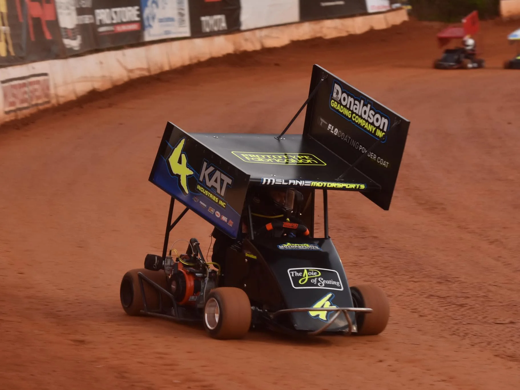 Outlaw Kart dirt track racing for kids