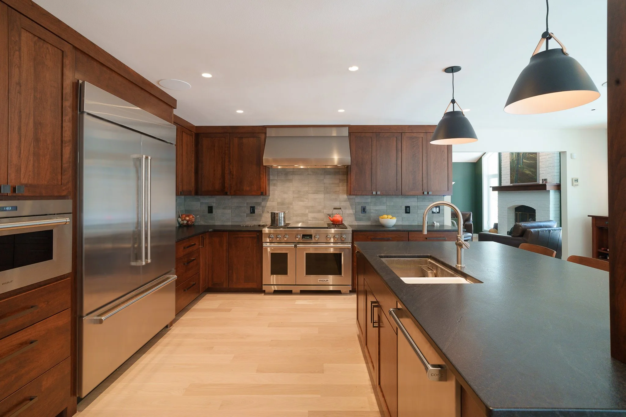 Warm Contemporary Kitchen Remodel in Oregon, WI by Legacy Custom Remodeling project photo 6