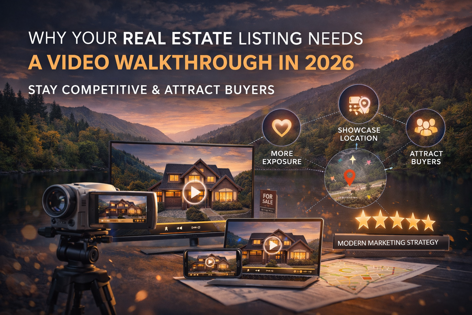 Why Every Pocono Mountains Listing Needs a Video Walkthrough in 2026