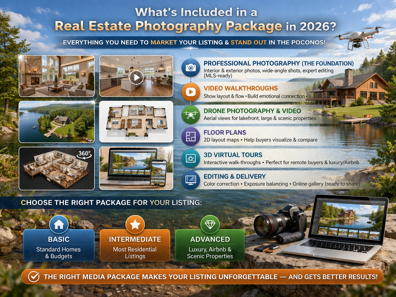 What’s Included in a Real Estate Photography Package in 2026?