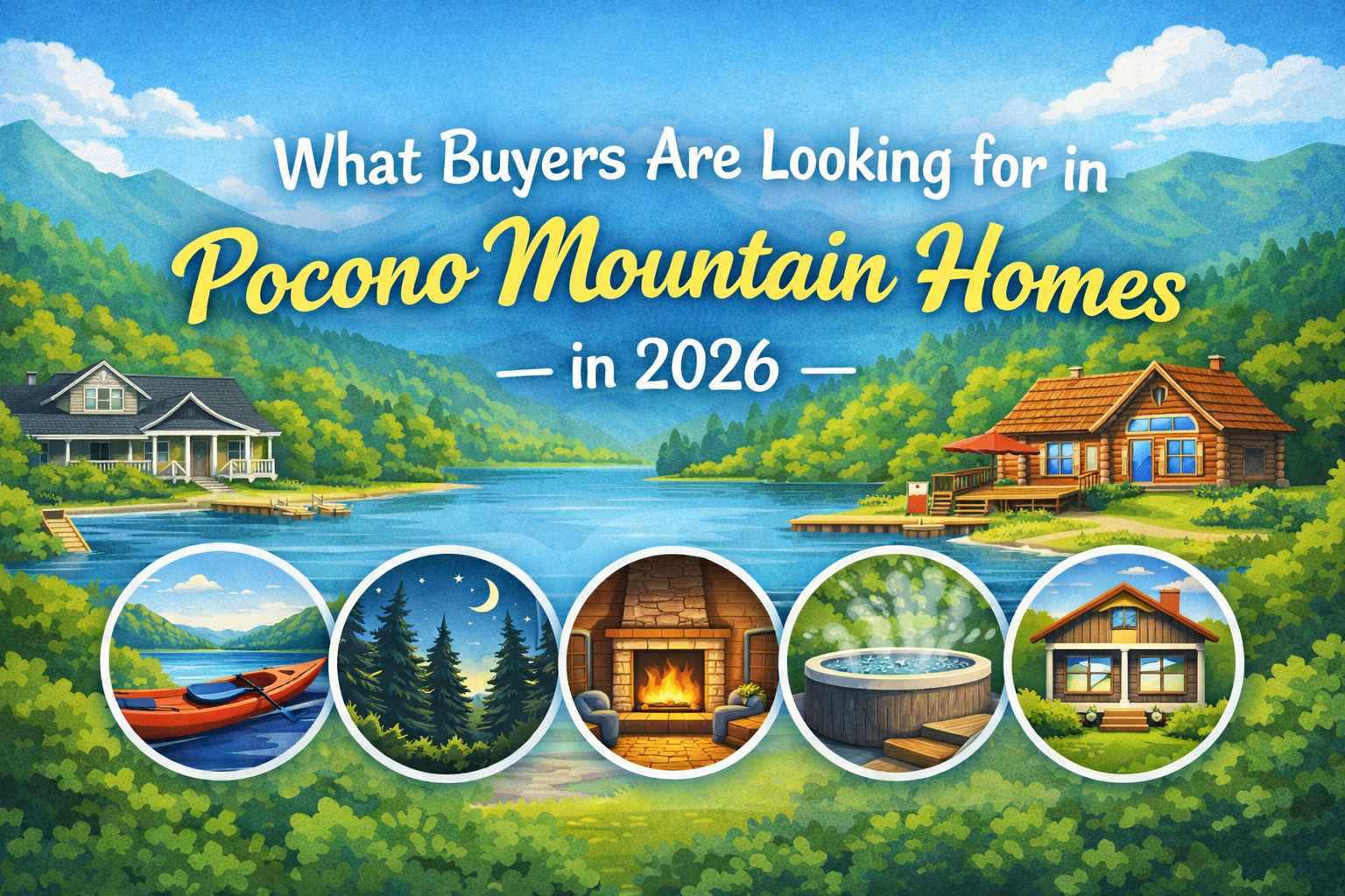 What Buyers Are Looking for in Pocono Mountain Homes in 2026