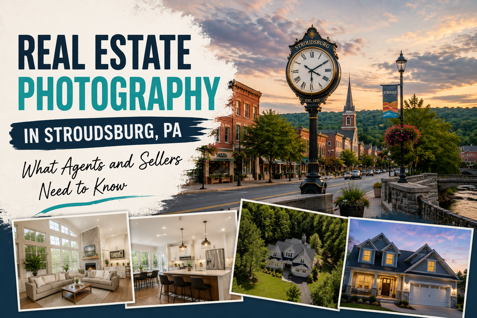 Real Estate Photography In Stroudsburg, PA — What Agents And Sellers Need To Know
