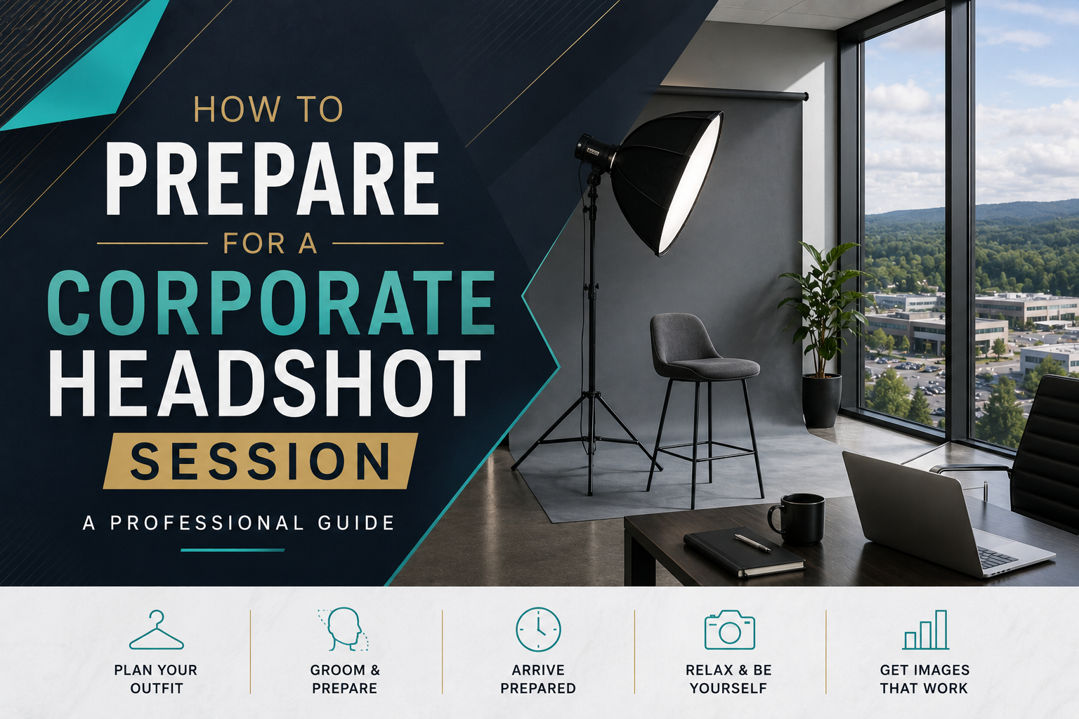 How To Prepare For A Corporate Headshot Session — A Professional Guide