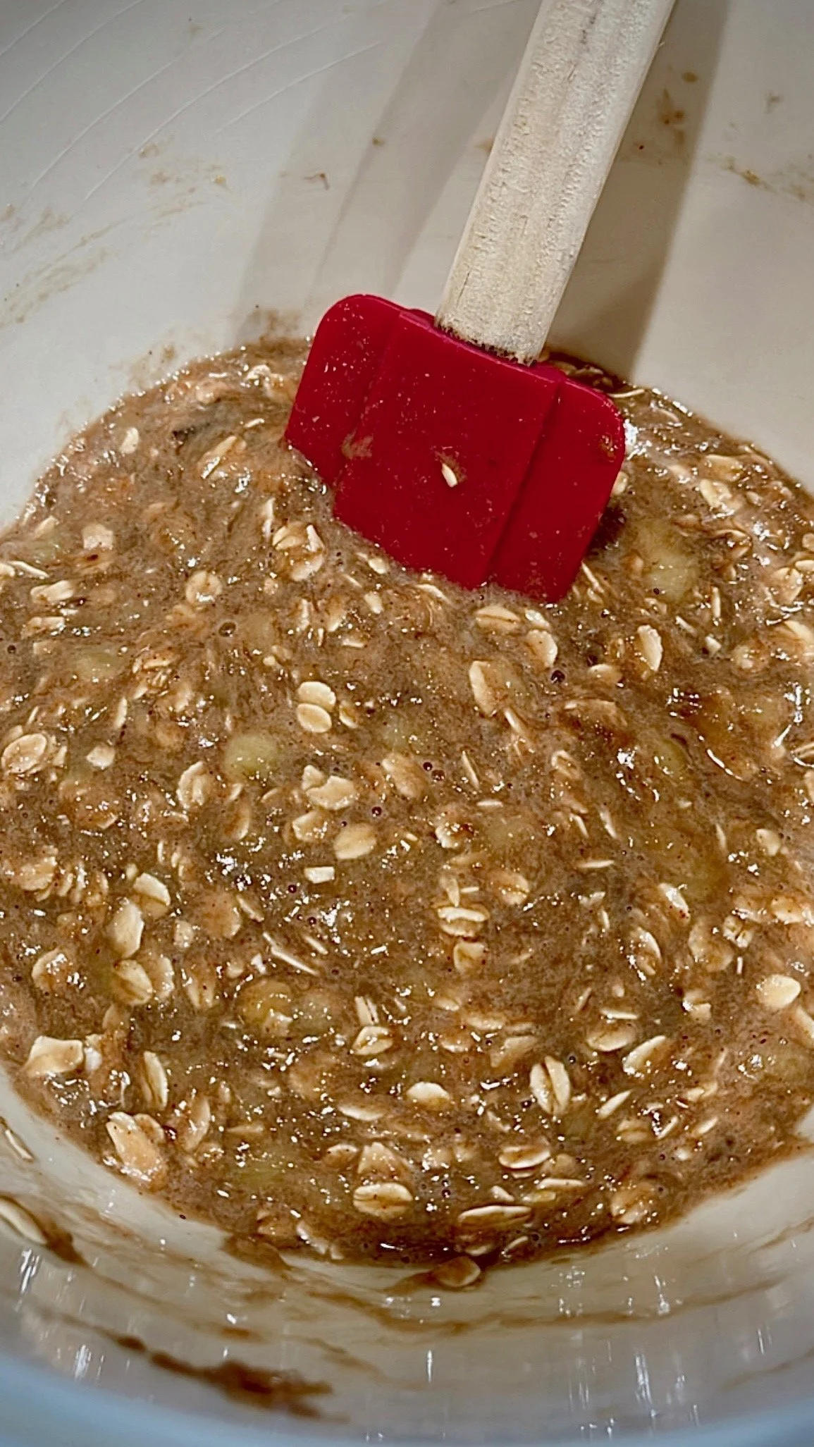 Oatmeal Banana Honey Almond Butter Chocolate Bake — Katie Uhran Fitness