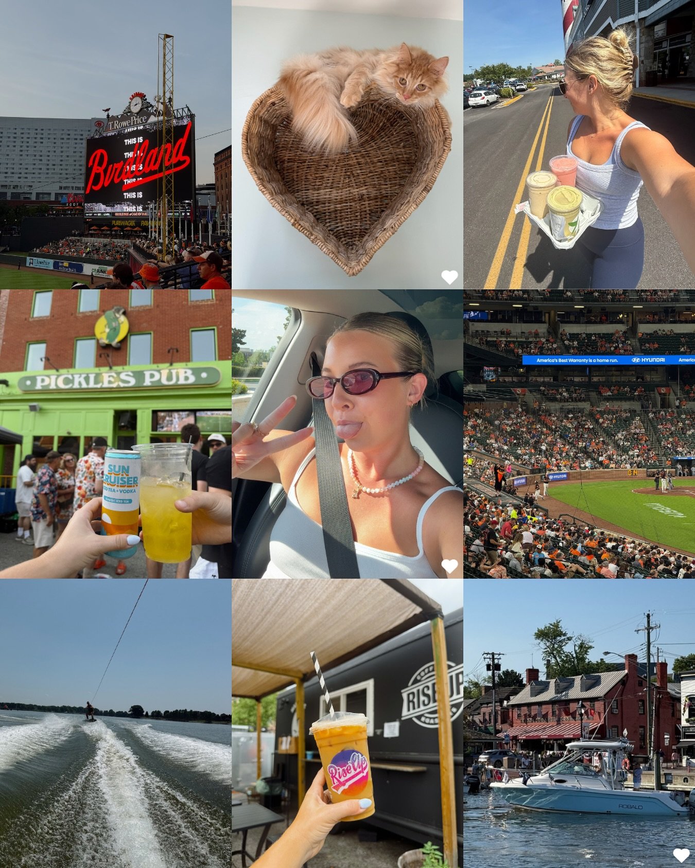summer so far&hellip;⛵️🦞⚾️☀️⚓️