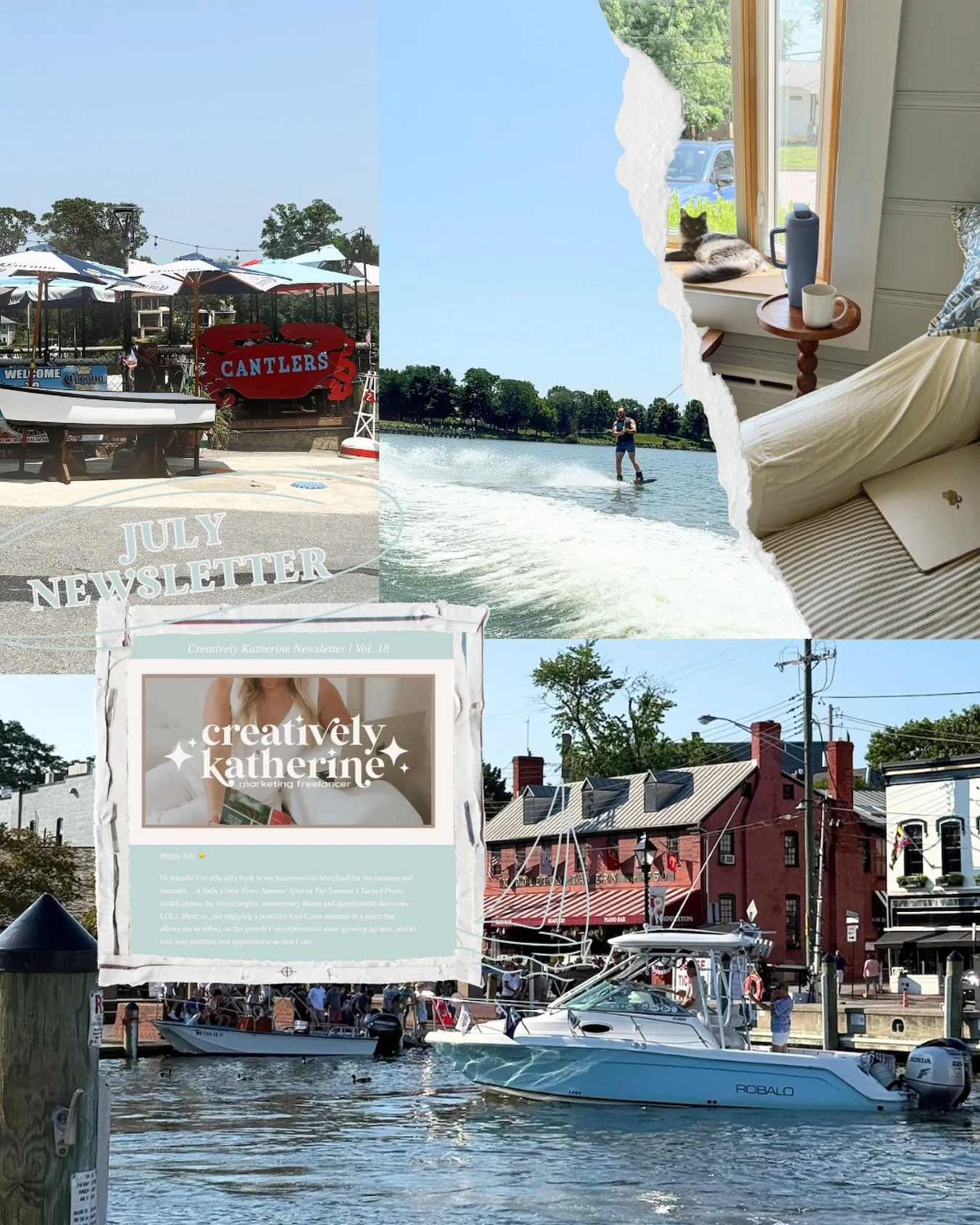 july newsletter landing soon... ☀️

i&rsquo;m sharing a little life update from my summer back home in Maryland, a freelancing tip about building a brand that&rsquo;s actually recognizable (instead of looking like everyone else), and my thoughts on I