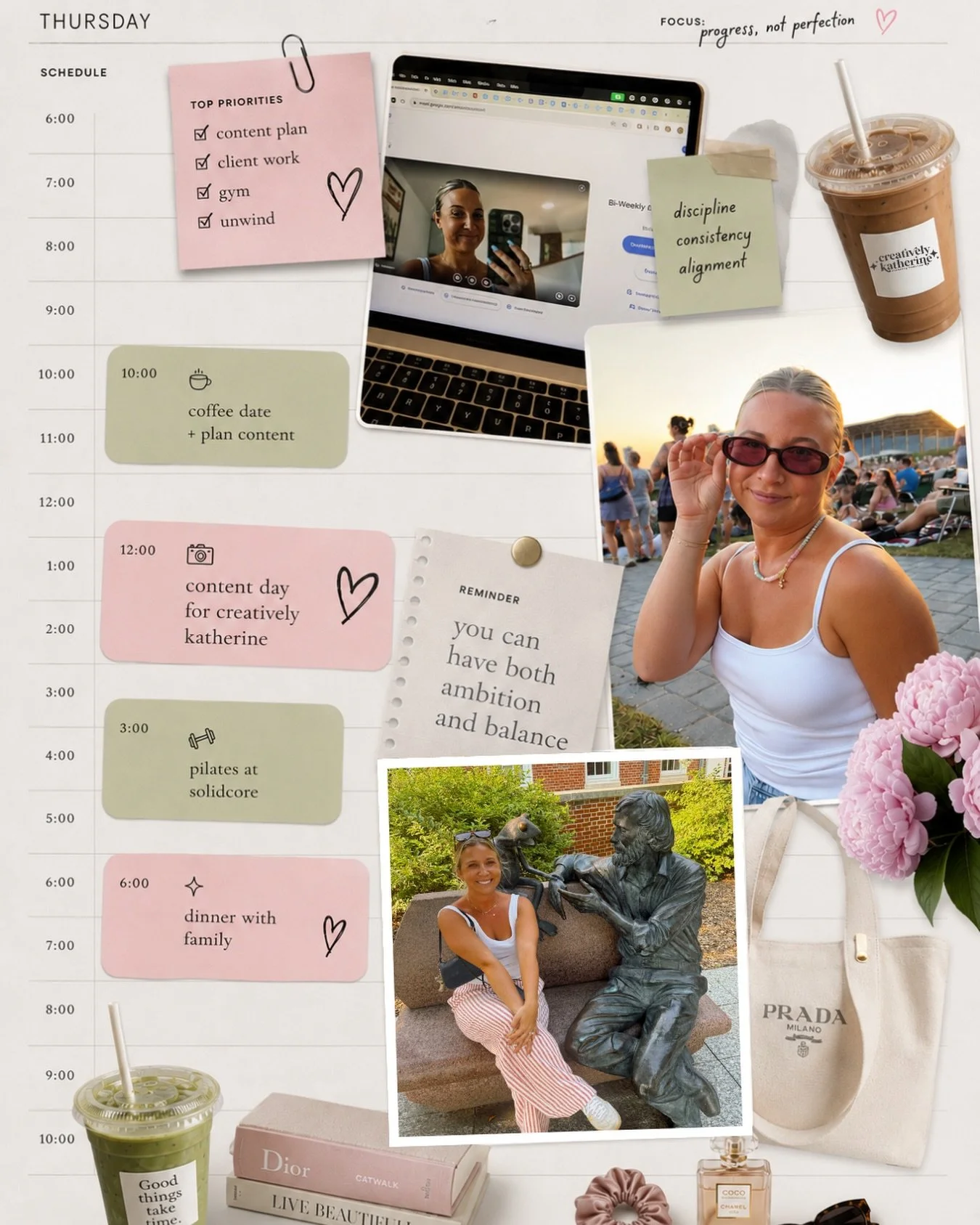 busy monday of content shoot prep, shooting for my business page, and also balancing self-care and family time for our last few weeks here in Maryland! (with a pit stop at the beach this week, SO excited!!)

#socialmediamanager #socialmediafreelancer