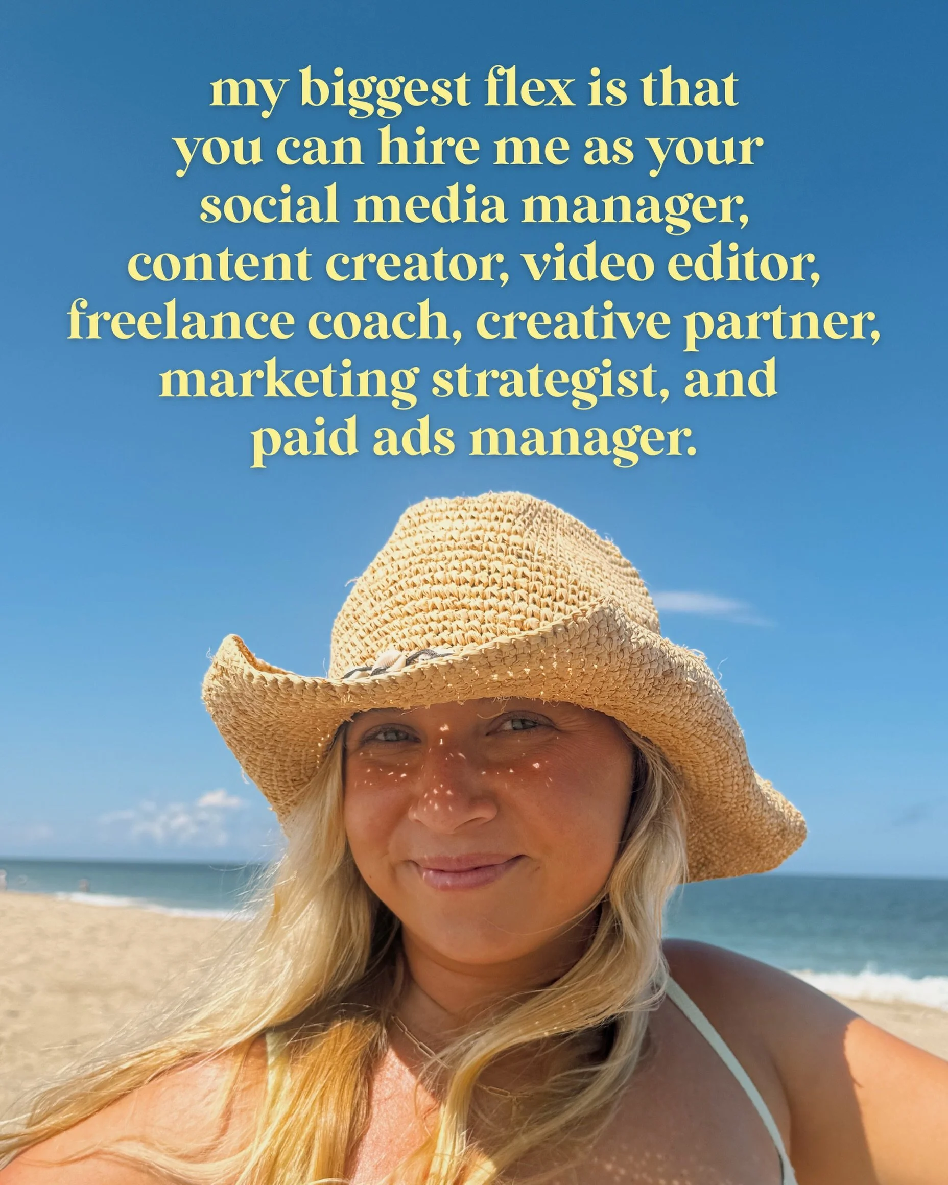 all while being my own legal team, HR department, marketing team, operations manager, and just about everything else 🤝

#socialmediamanager #socialmediastrategist #orlandocontentcreator