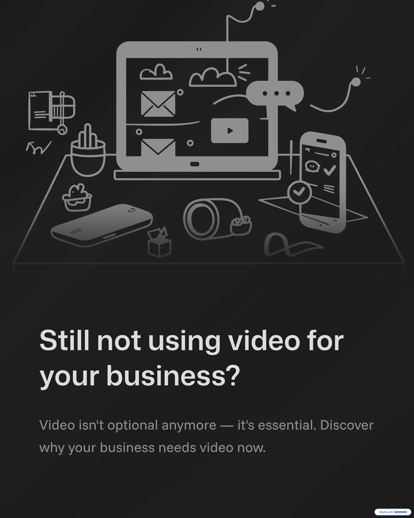 Still wondering if video is worth it for your business? 🎥
These are just 3 reasons why video content isn&rsquo;t optional anymore.
From stopping the scroll to boosting conversions, video works harder than static posts ever could.
🚀 Your audience al