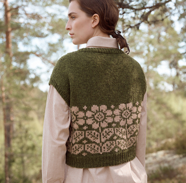 Intro to Colourwork with Nordic Bloom Vest