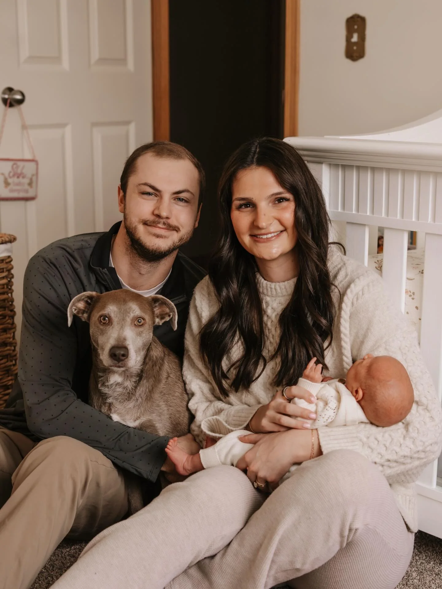 The sweetest moments with life&rsquo;s sweetest blessings! (+ how cute is Greta as a big sister! 🐾)