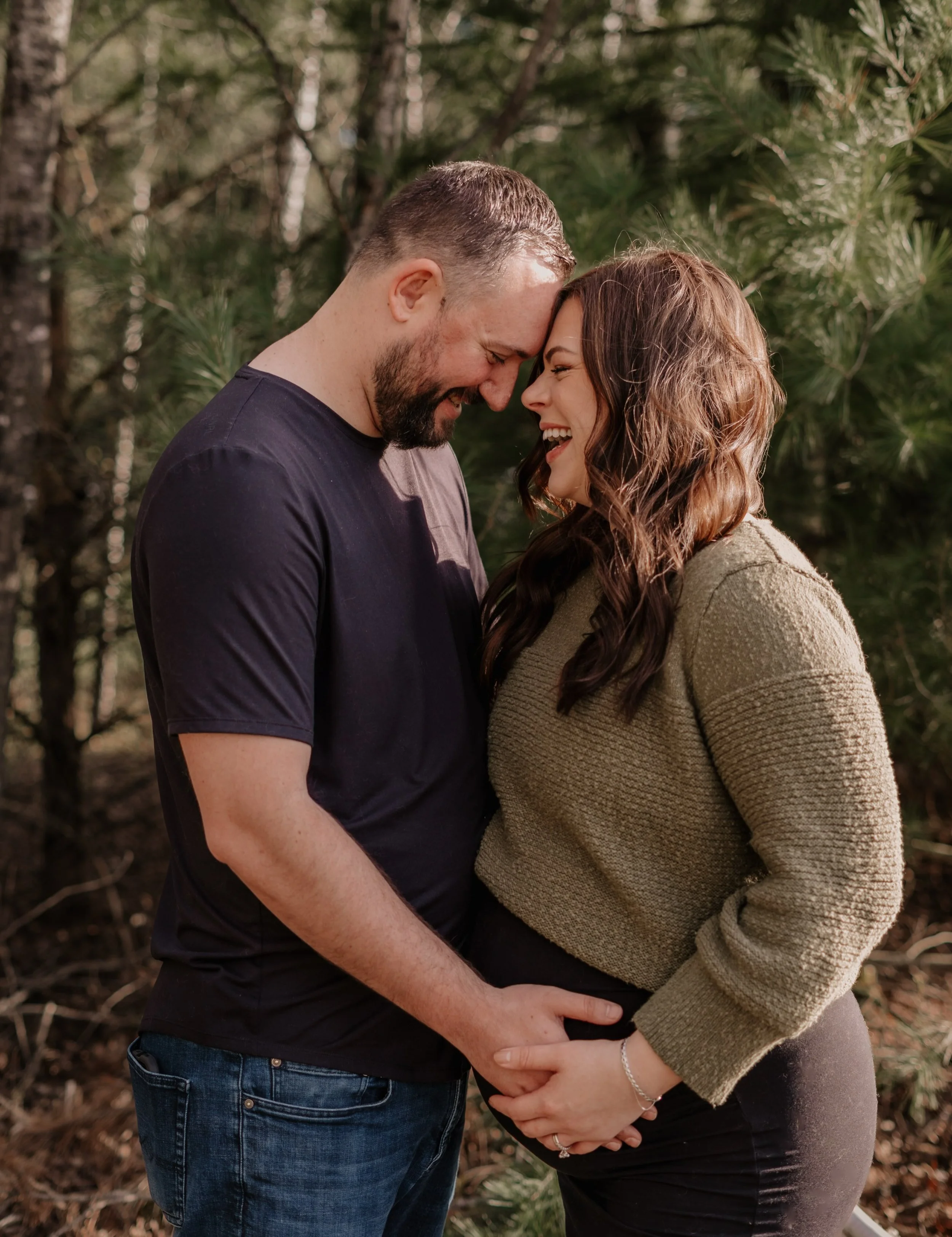 A little behind on sharing this past spring&rsquo;s sessions, so much so that baby Wanner is already here! So grateful to have the opportunity to snap a few photos of @samanthawanner_ + Nathan before their sweet boy arrived! 🩵