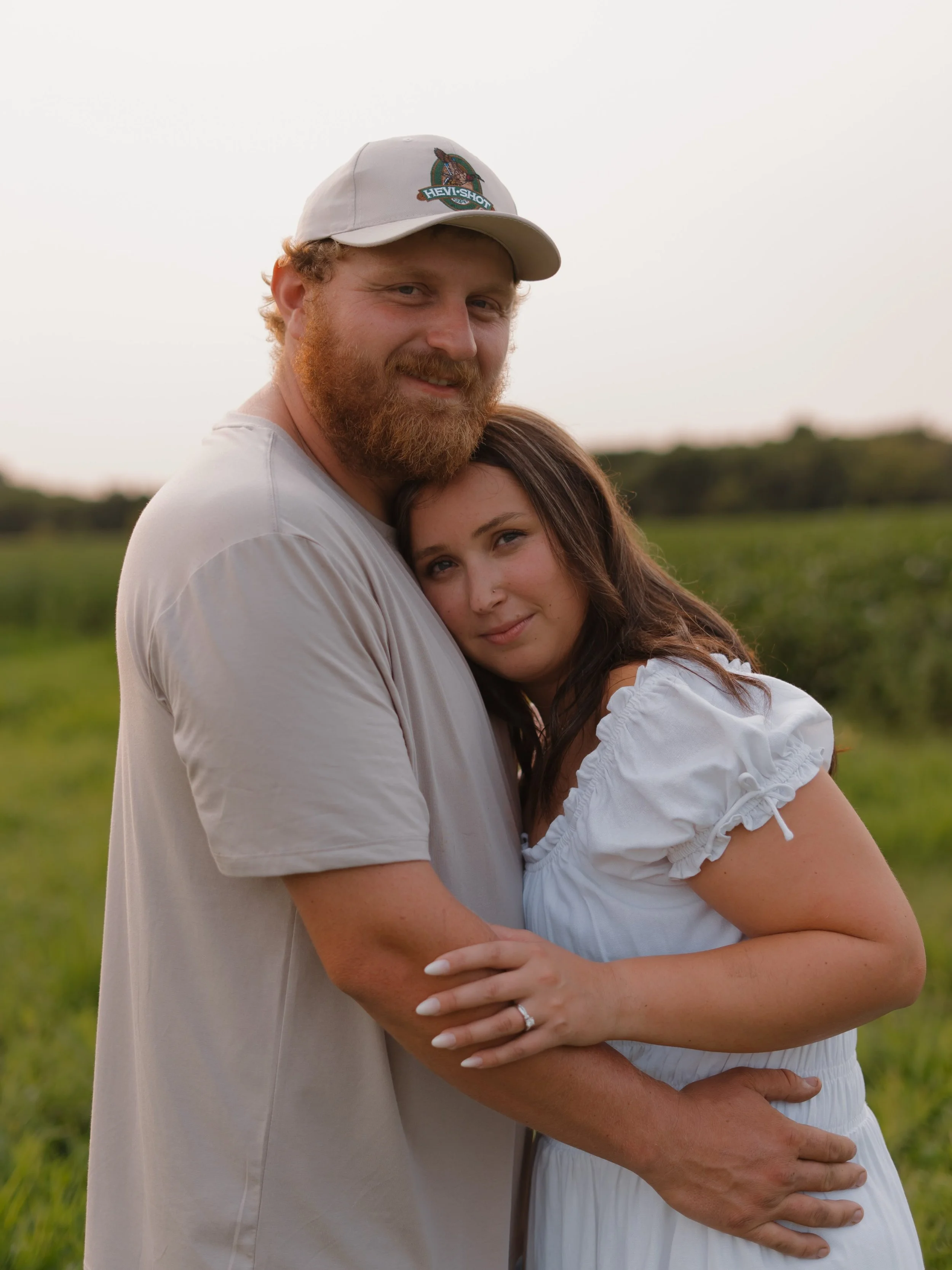 A sweet little engagement session before these two become Mr. And Mrs. Jacobson. I cannot wait to be snappin&rsquo; wedding pics before we know it next summer! 🤍