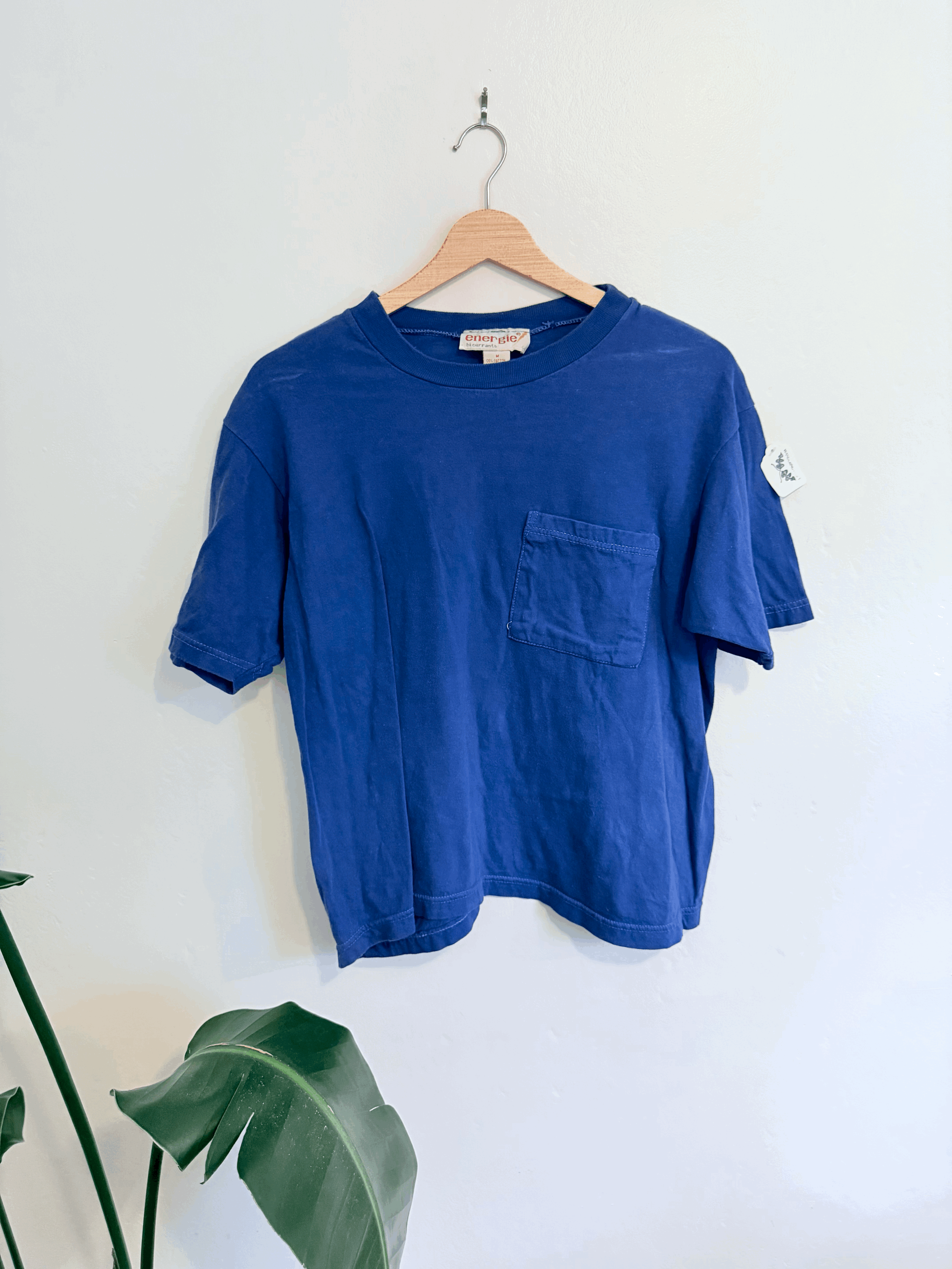80s Royal Blue Pocket Tee
