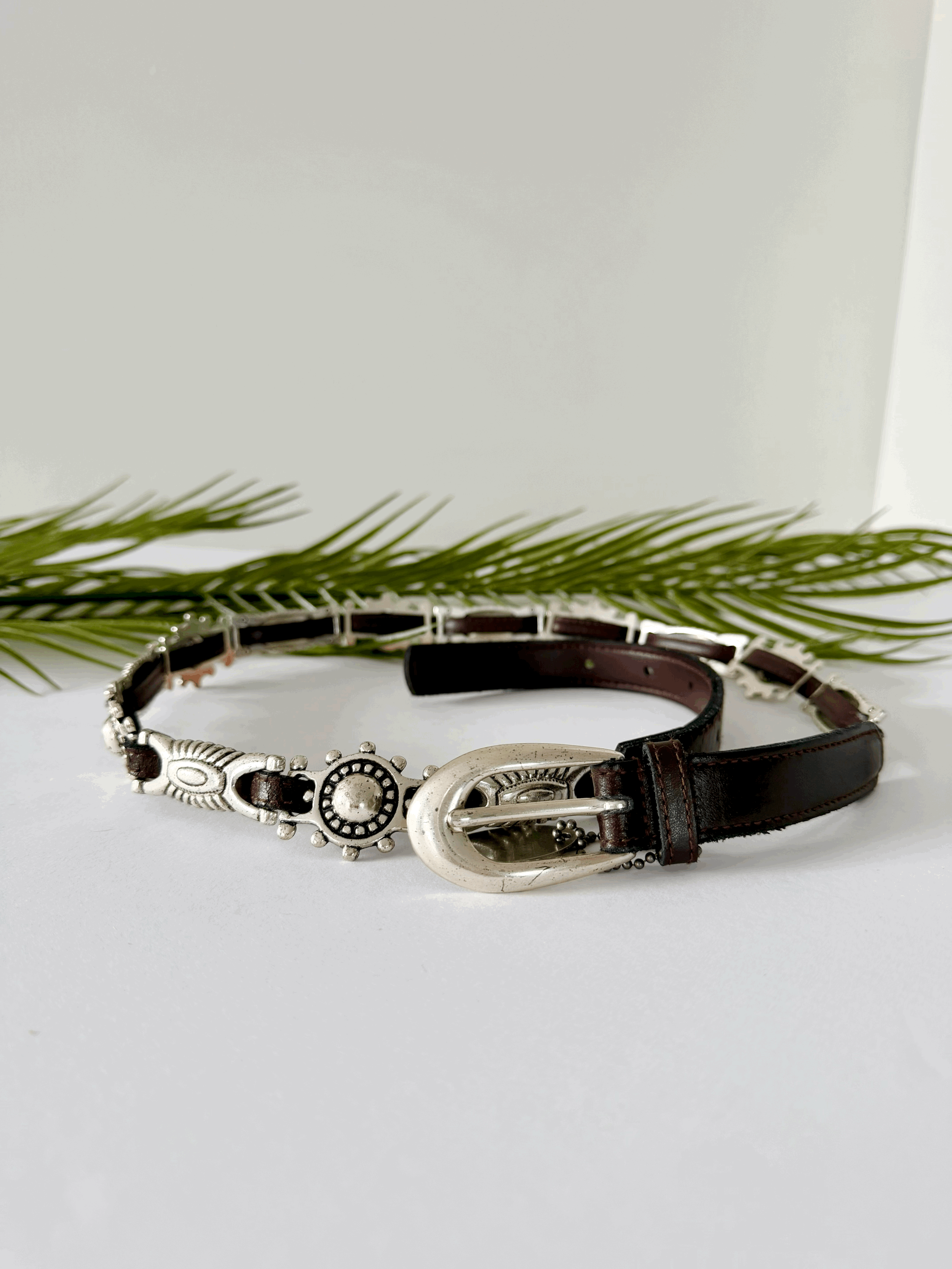 Silver Sun Concho Belt