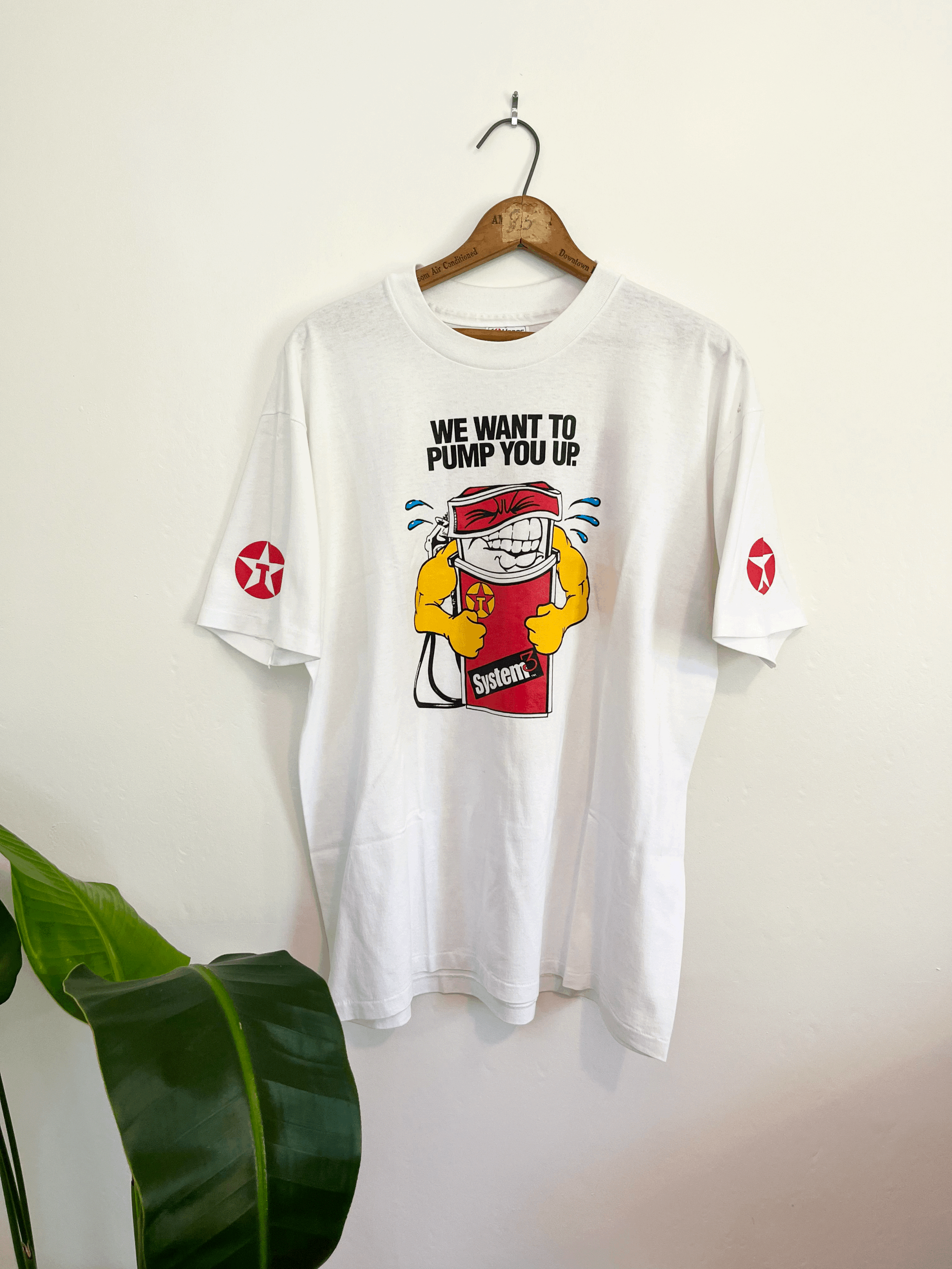 80s Texaco We Want to Pump You Up Tee