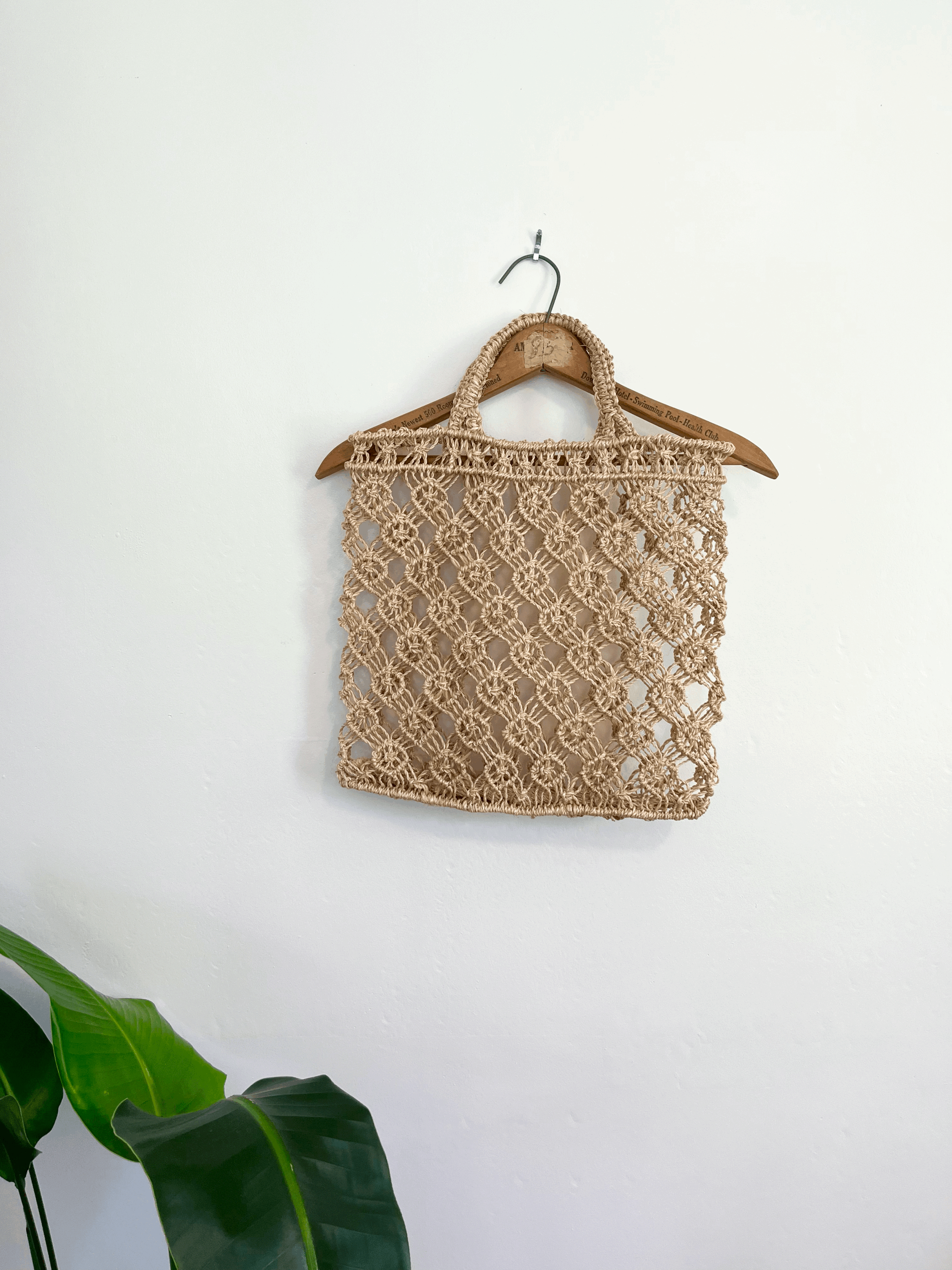 Jute Woven Tote