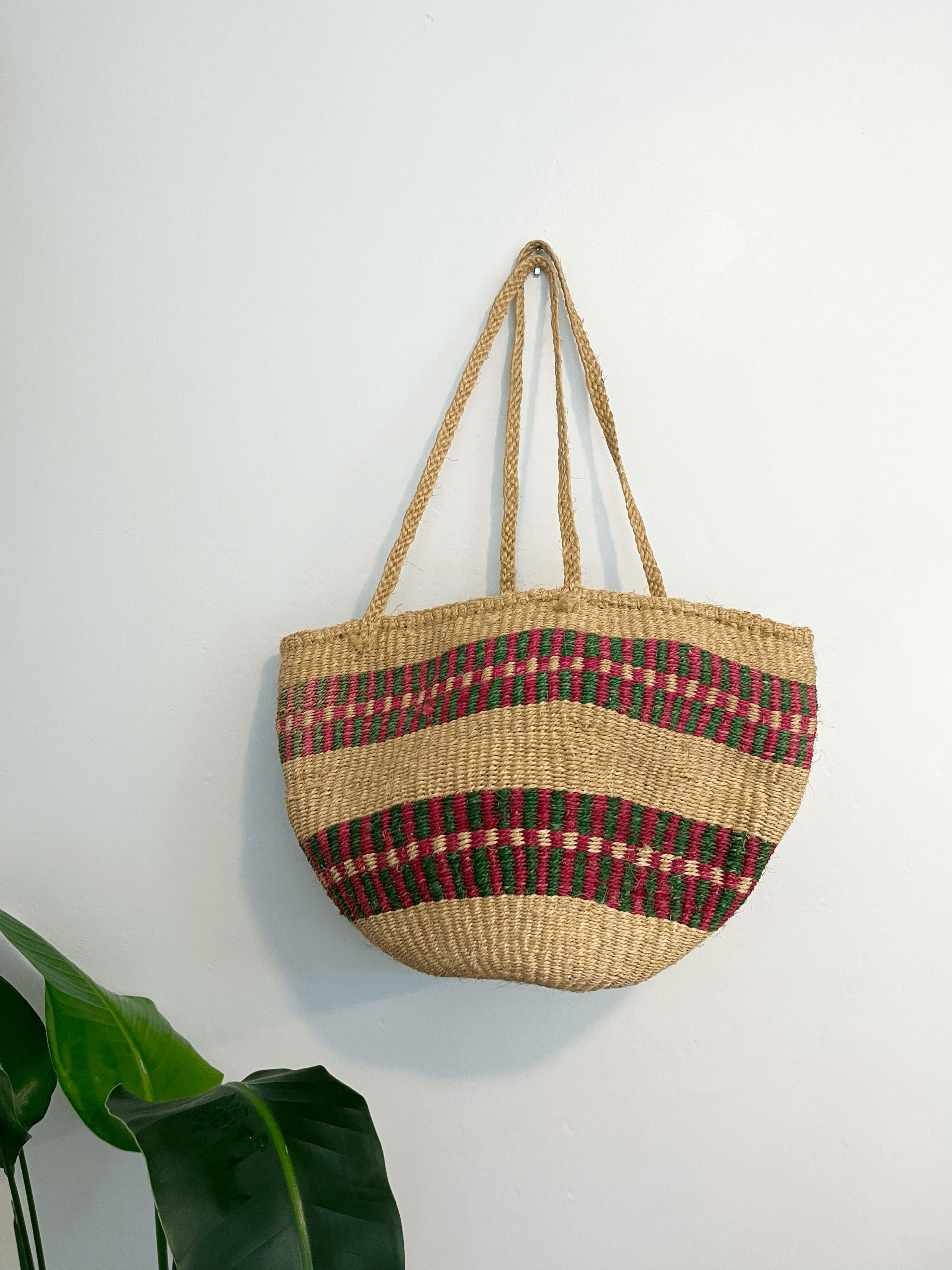 Jute Woven Market Tote