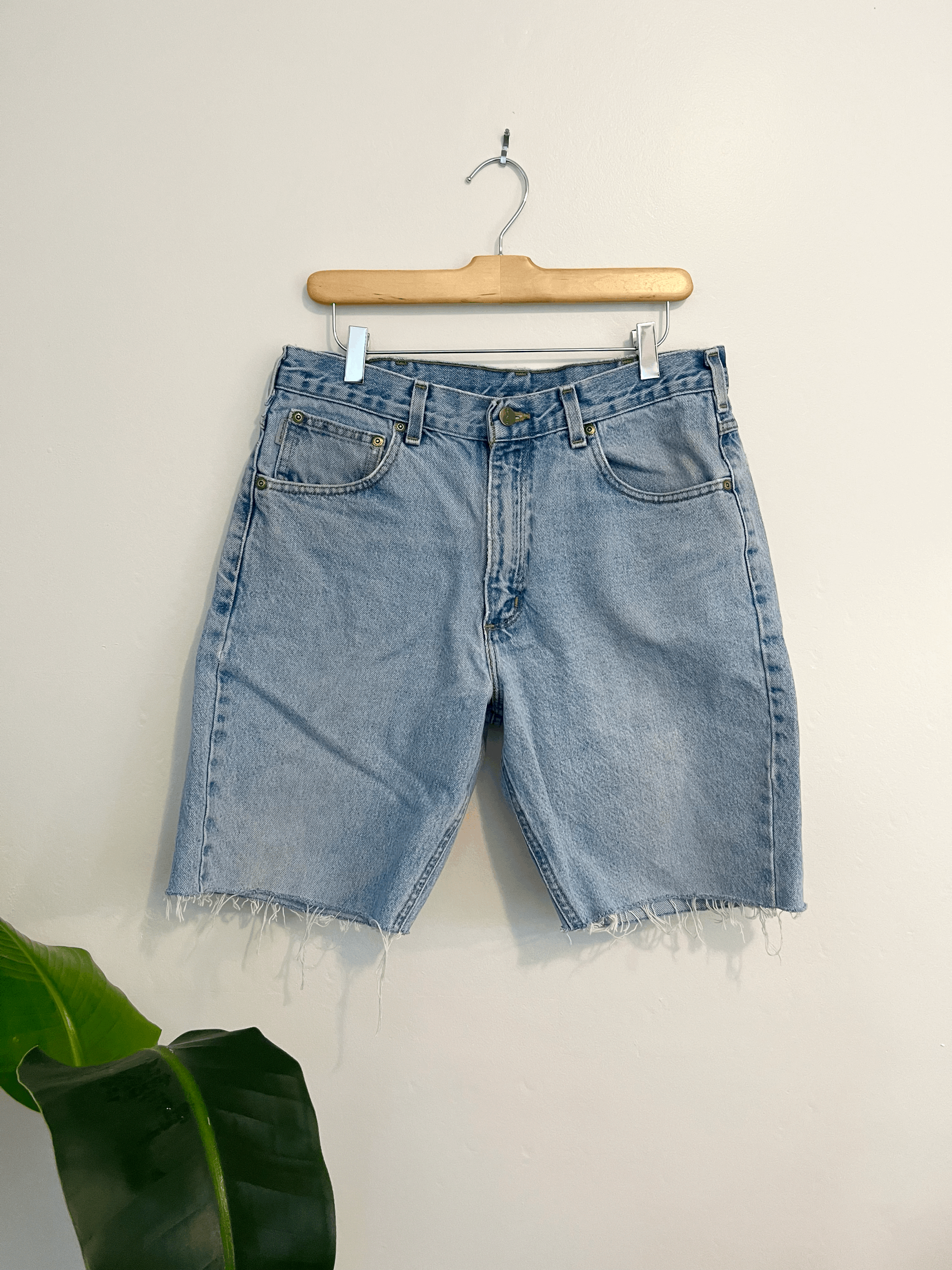 Carhartt Cutoff Denim Shorts 34"