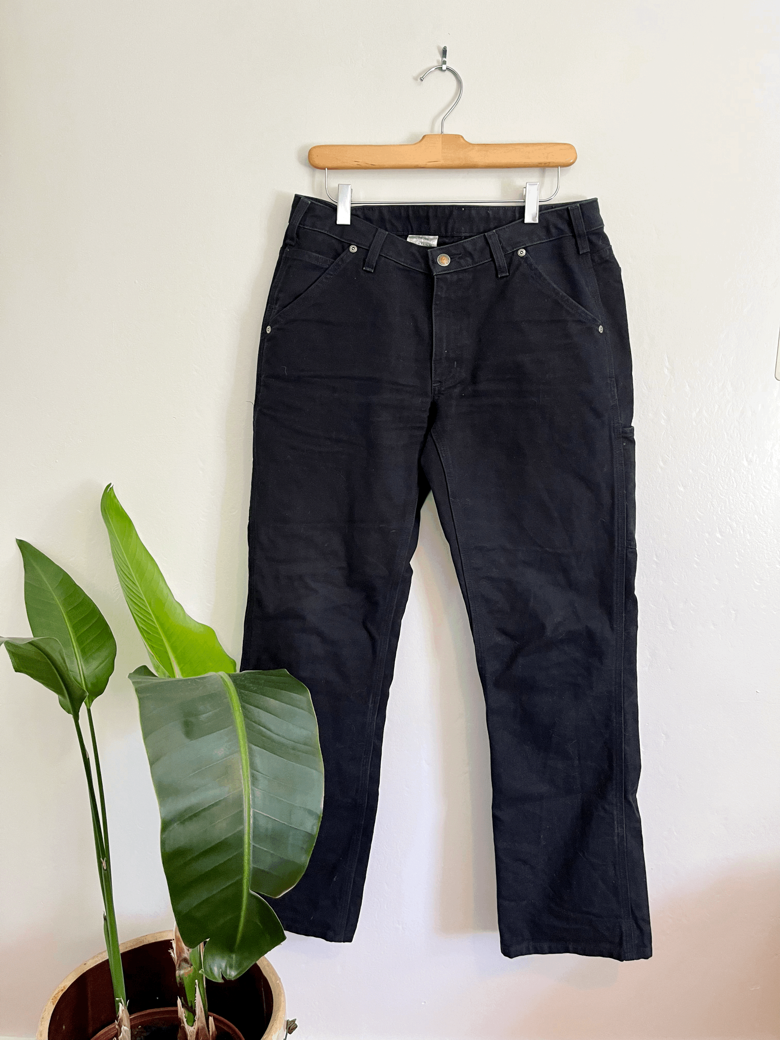 Women's Carhartt Black Pants 32x32