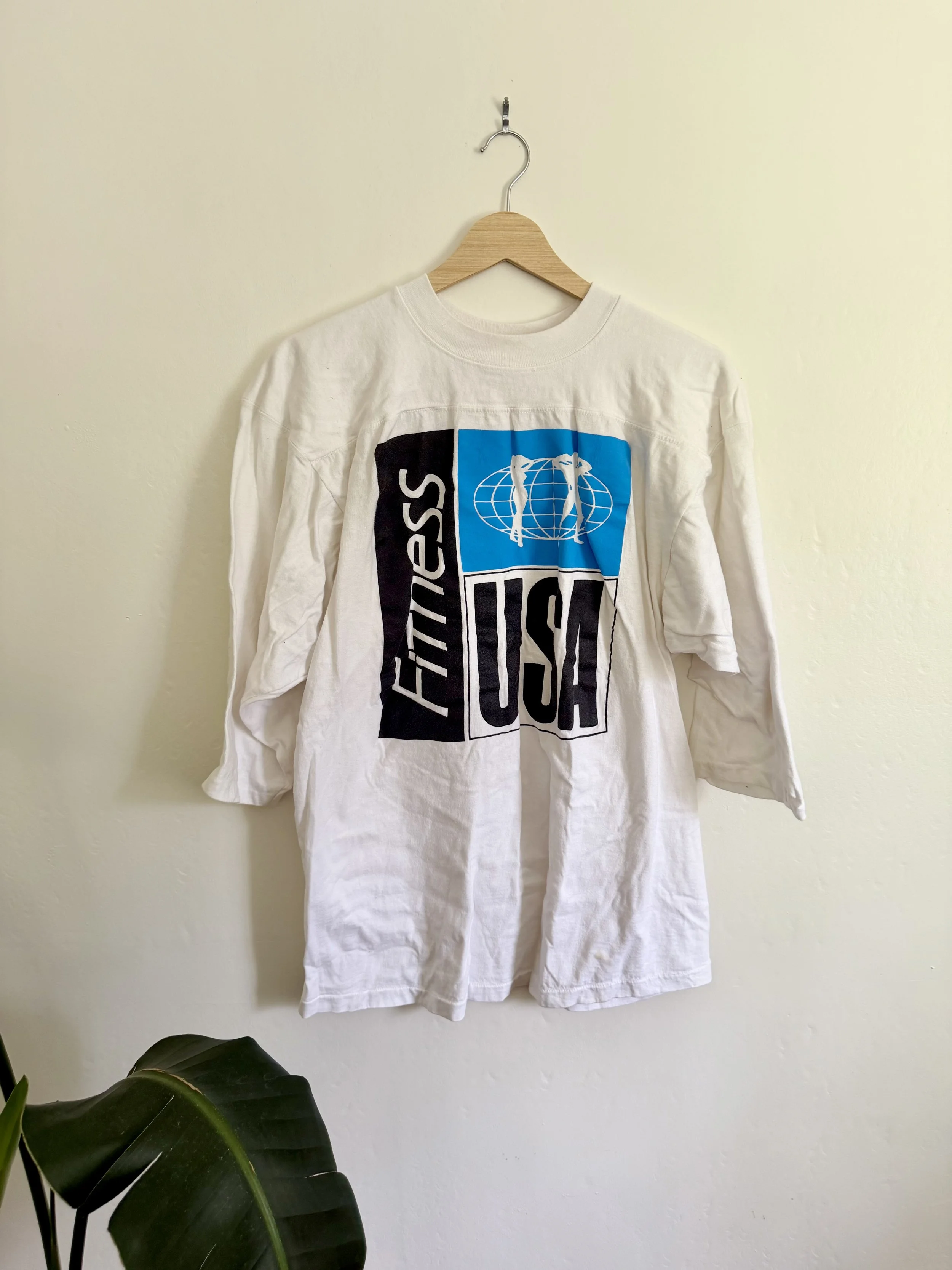 1980s Fitness USA 3/4-Length Tee