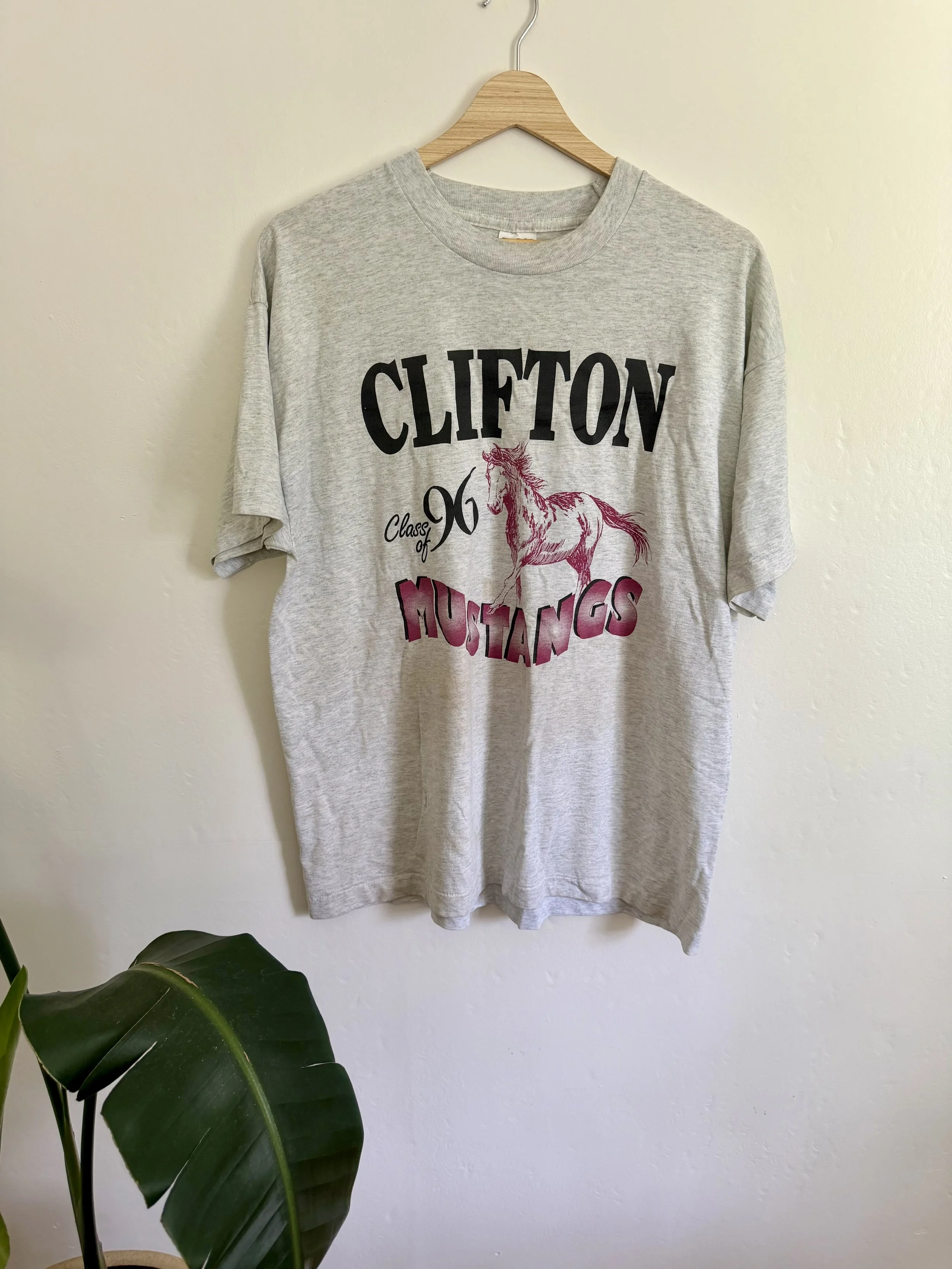 1996 Clifton Mustangs Tee