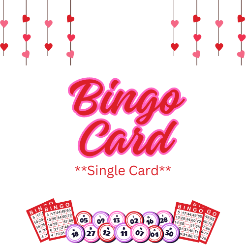 Bingo Single Card