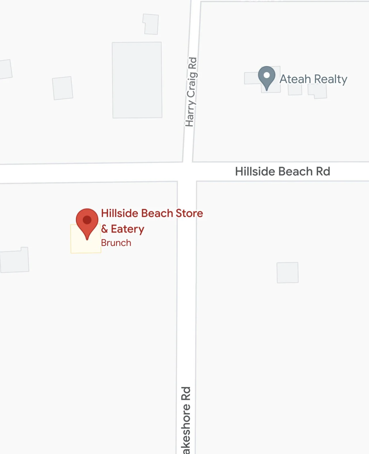 Hillside Beach Store and Eatery — Beaches of 59
