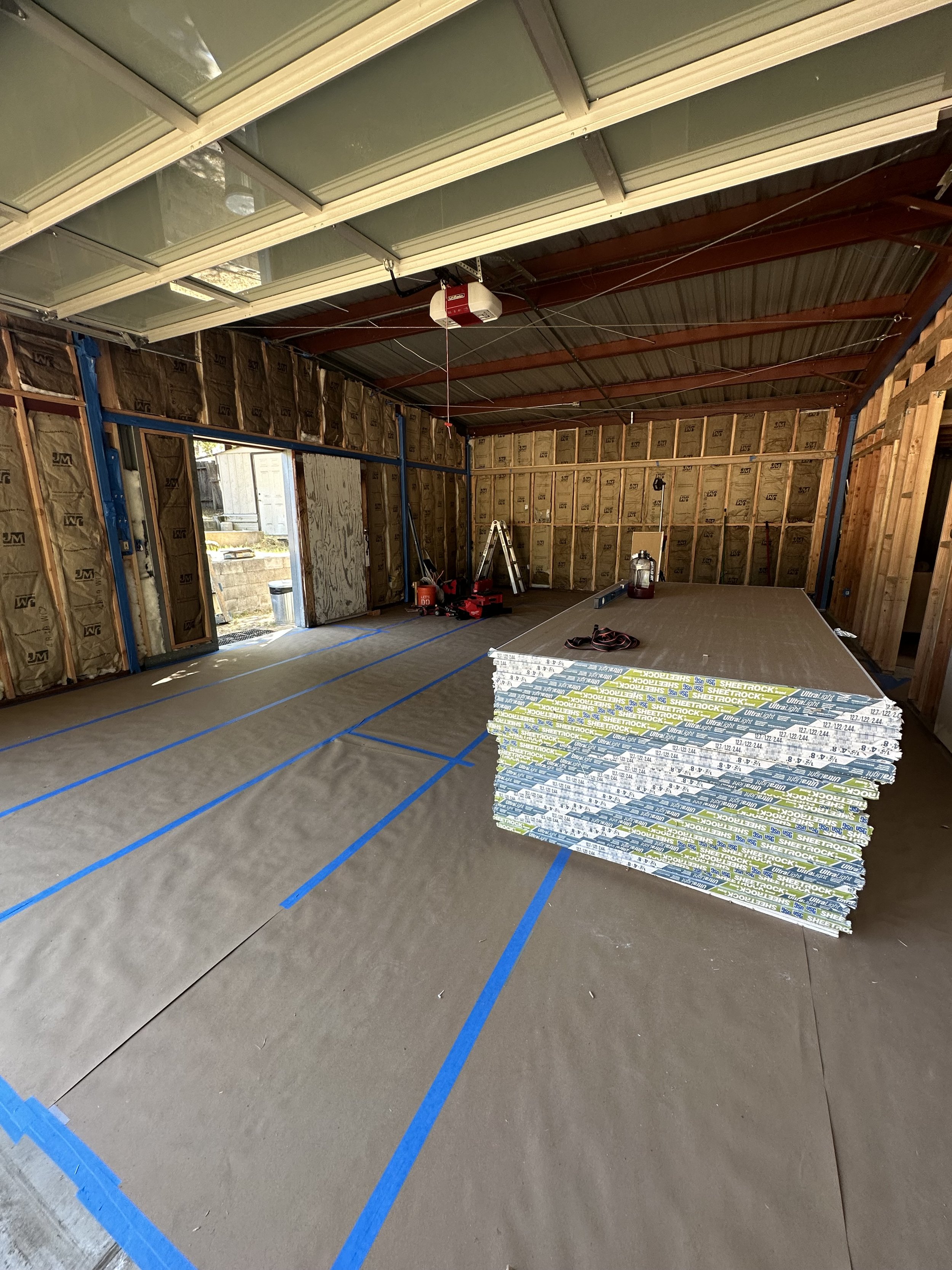 Shop dry wall