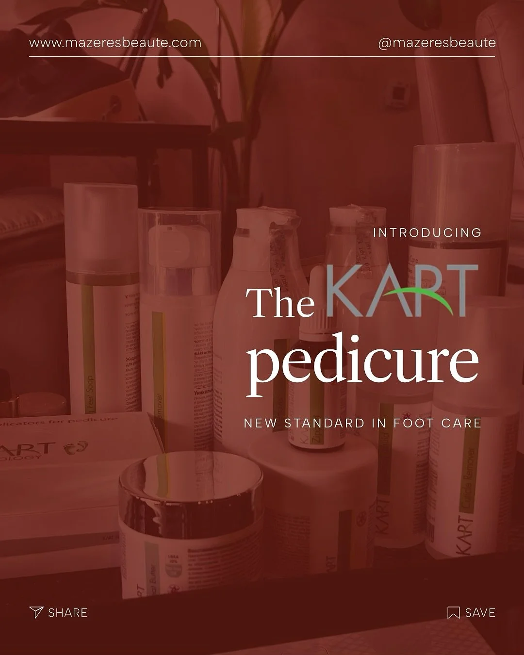 The most advanced pedicure in the world is now in Atlanta. 

The KART Pedicure isn&rsquo;t a trend. It&rsquo;s a medically-informed, CPD certified foot treatment trusted by professionals across Europe and we are one of the very few certified provider
