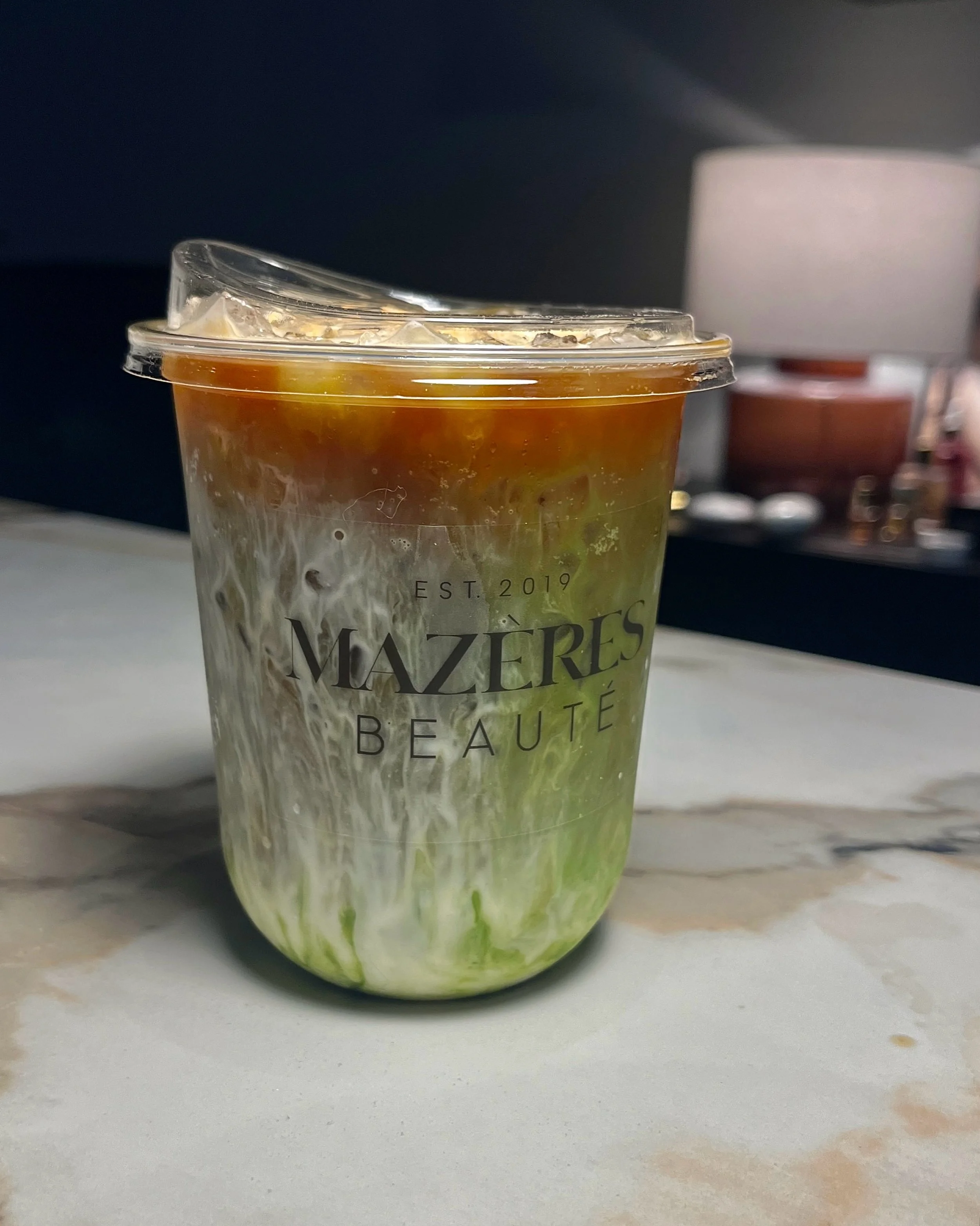 Matcha meets espresso&hellip; only at Maz&egrave;res Beaut&eacute; 

&bull;
&bull;
&bull;
#russianmanicure #russianmaniatl #atlrussianmani #atlantarussianmanicure #drymanicure