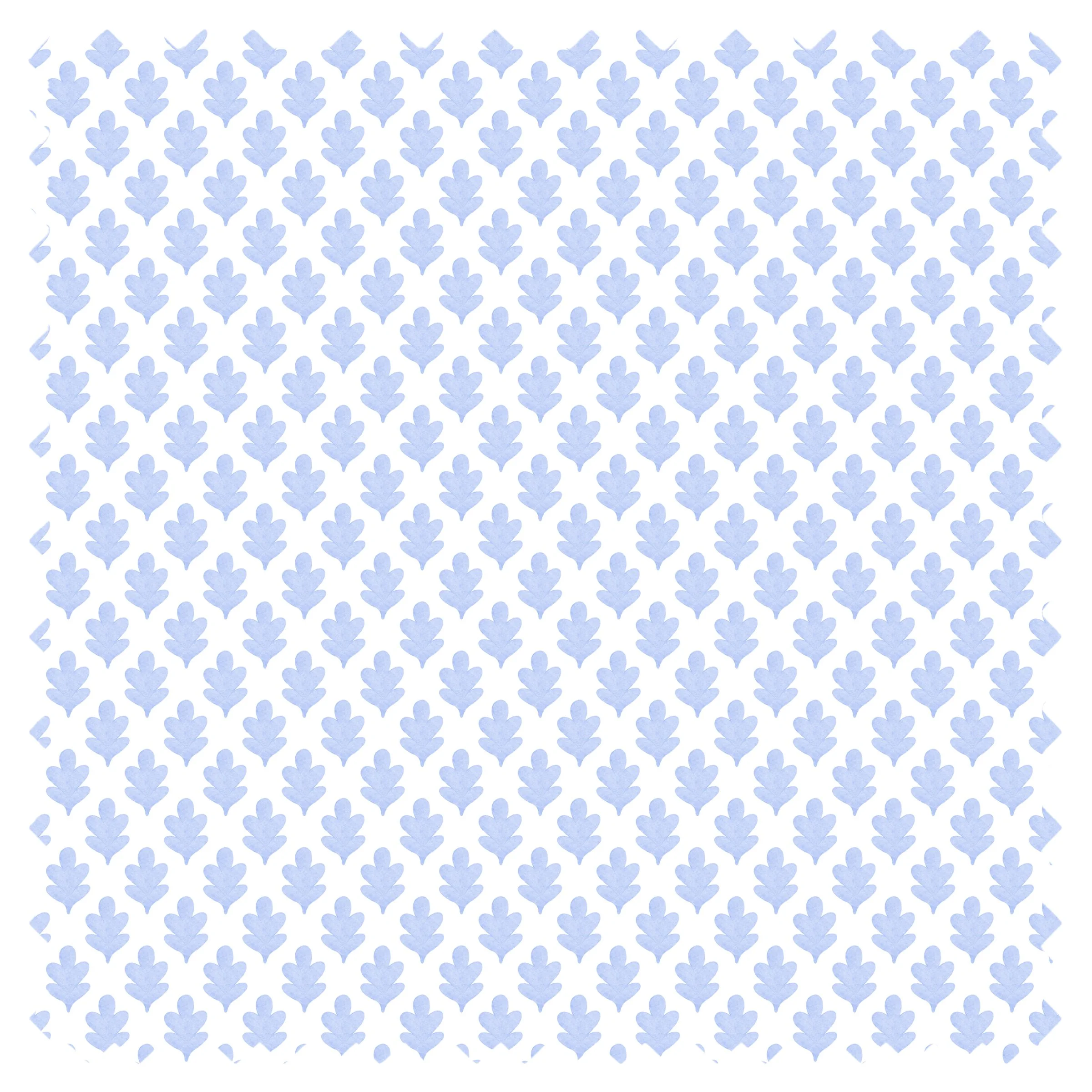 Fern Fabric - Periwinkle