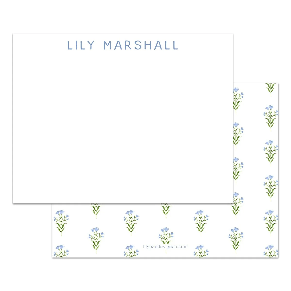 Cornflower Stationery Set