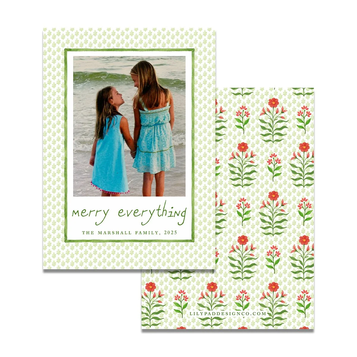 Holly Card