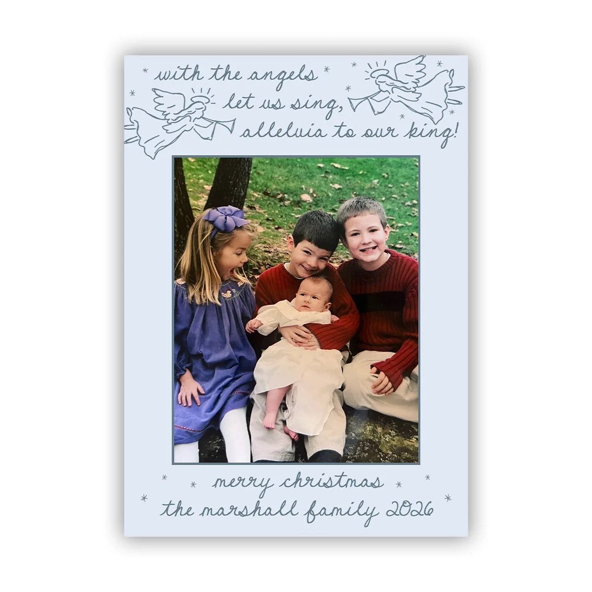 Angel Card (Pick your colors!)