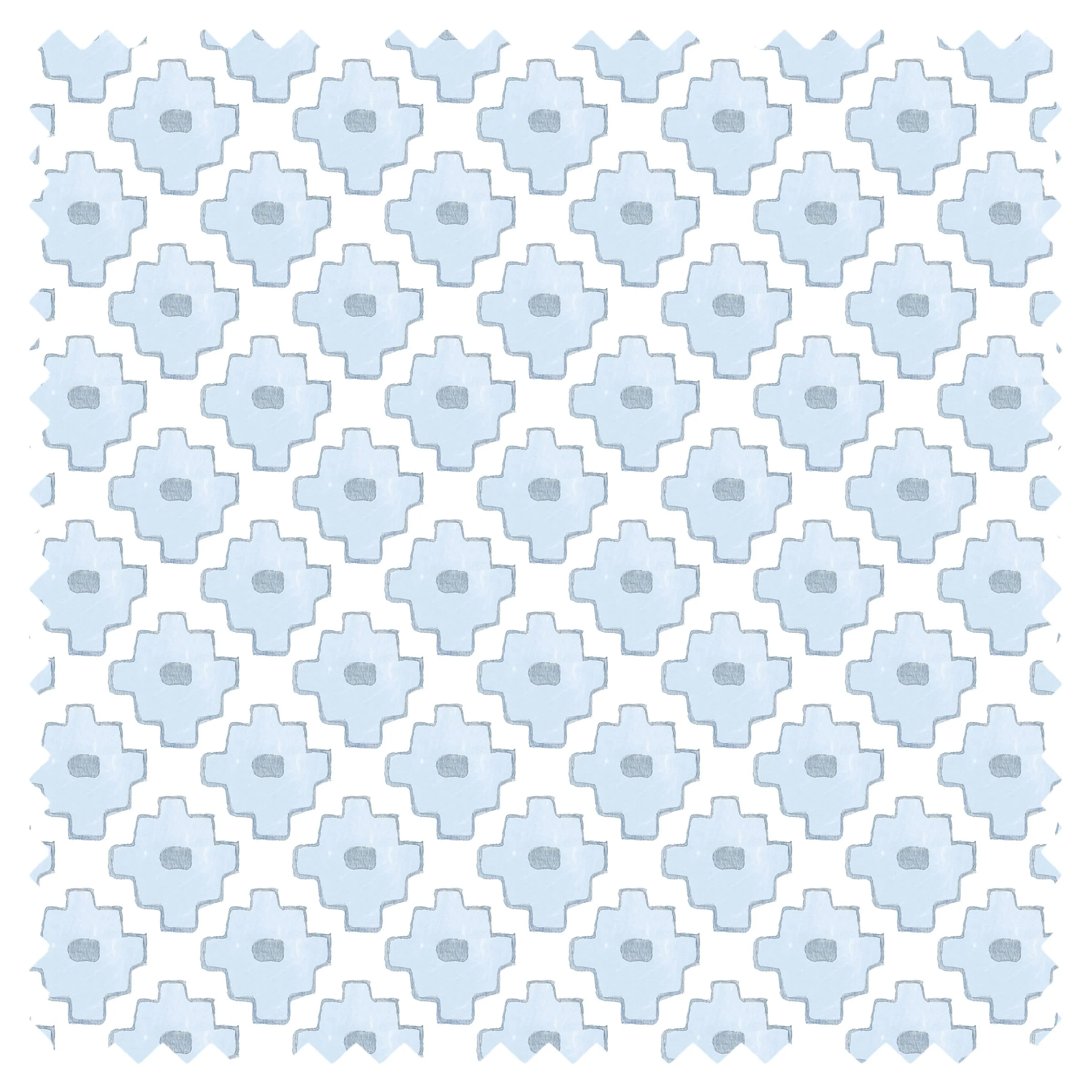 Cross Fabric - White