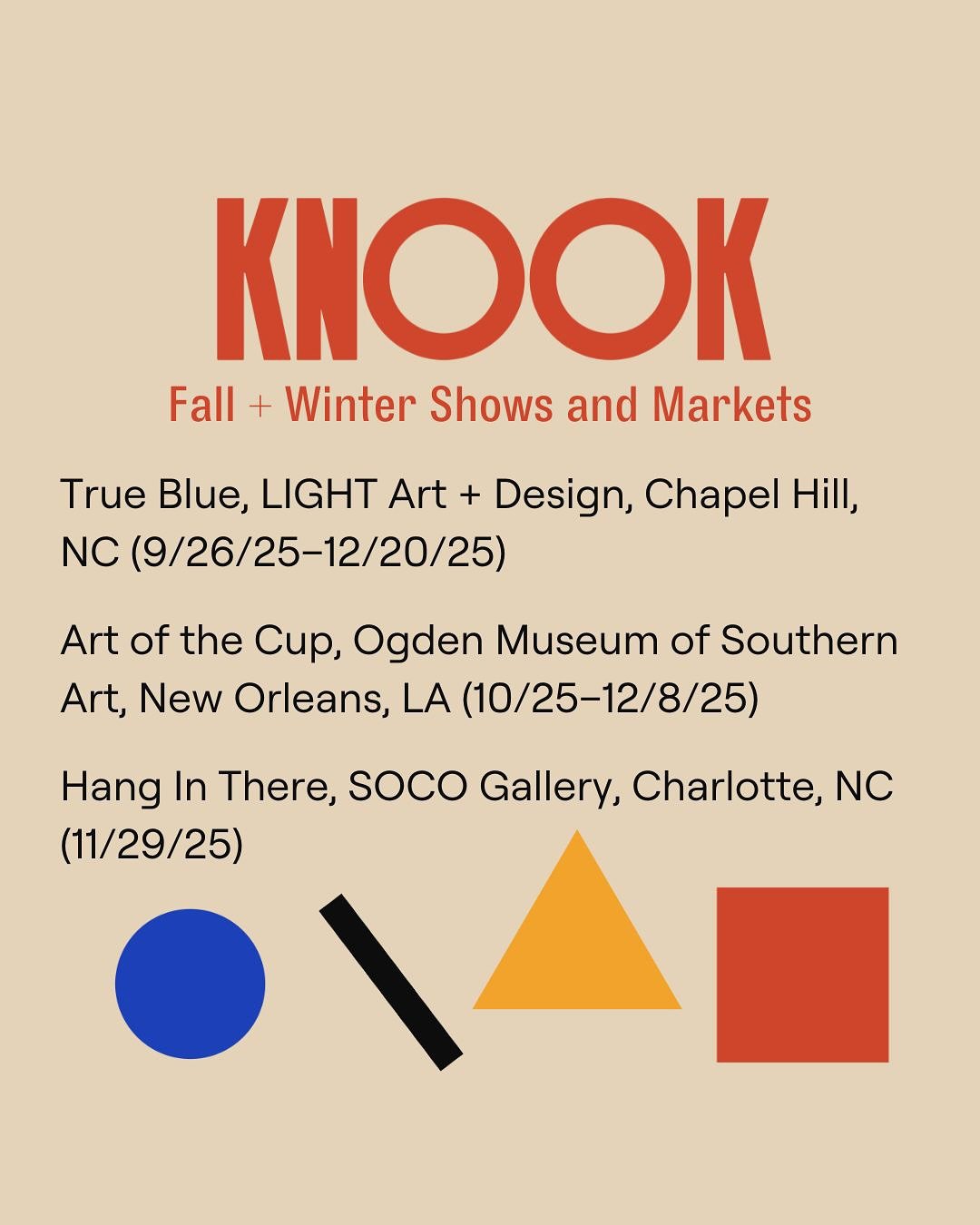 Here&rsquo;s my exhibition and market schedule for the next several months. My fingers hurt! ILYSM! 🫶🫶