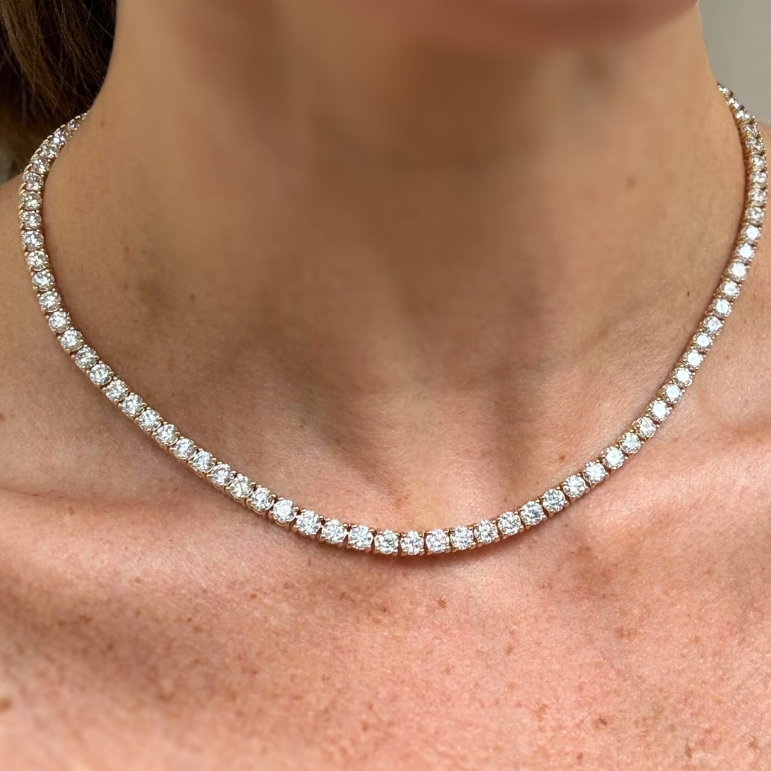 Classic Tennis Necklace — Melinda Wheeler Jewels