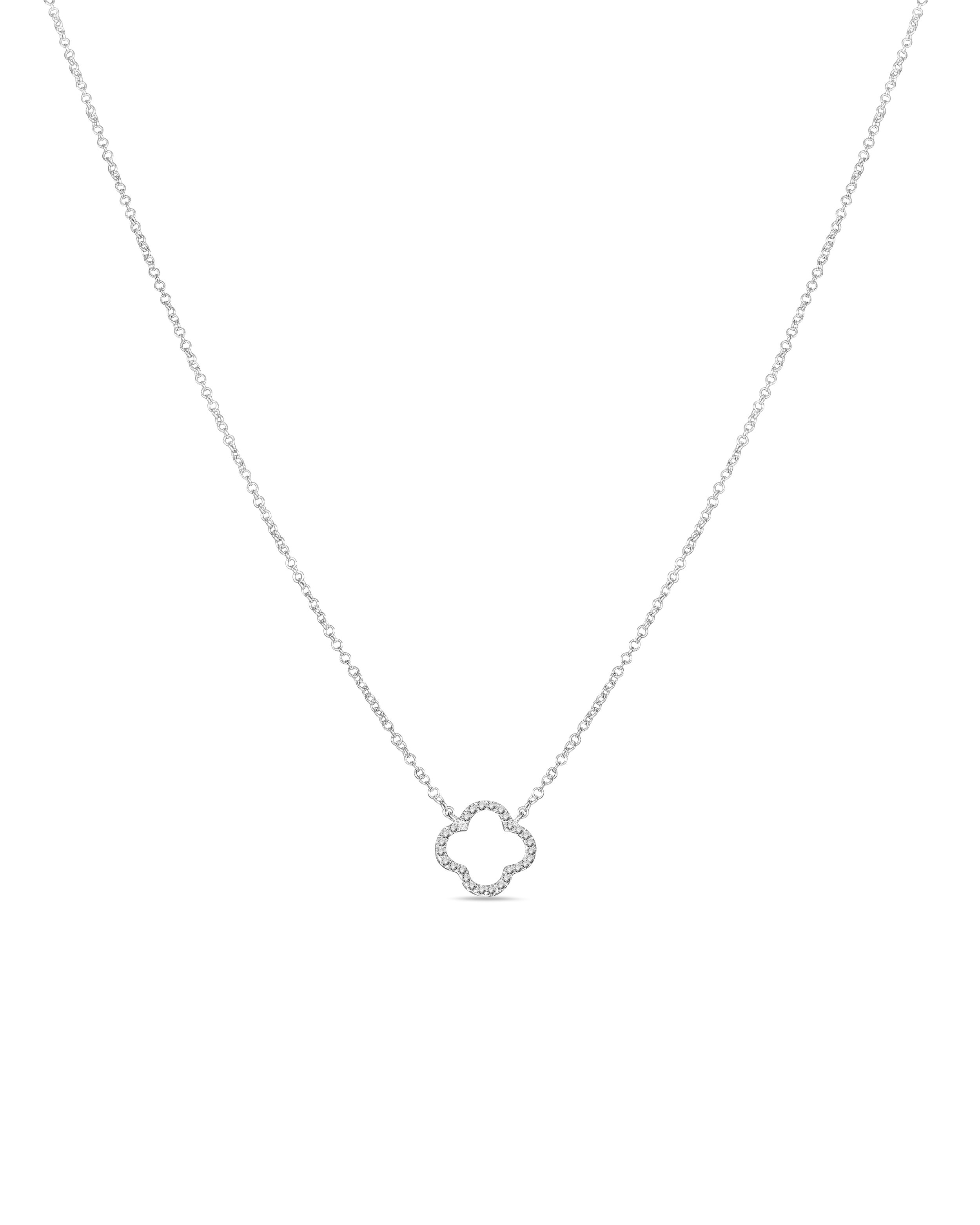 Diamond Clover Necklace