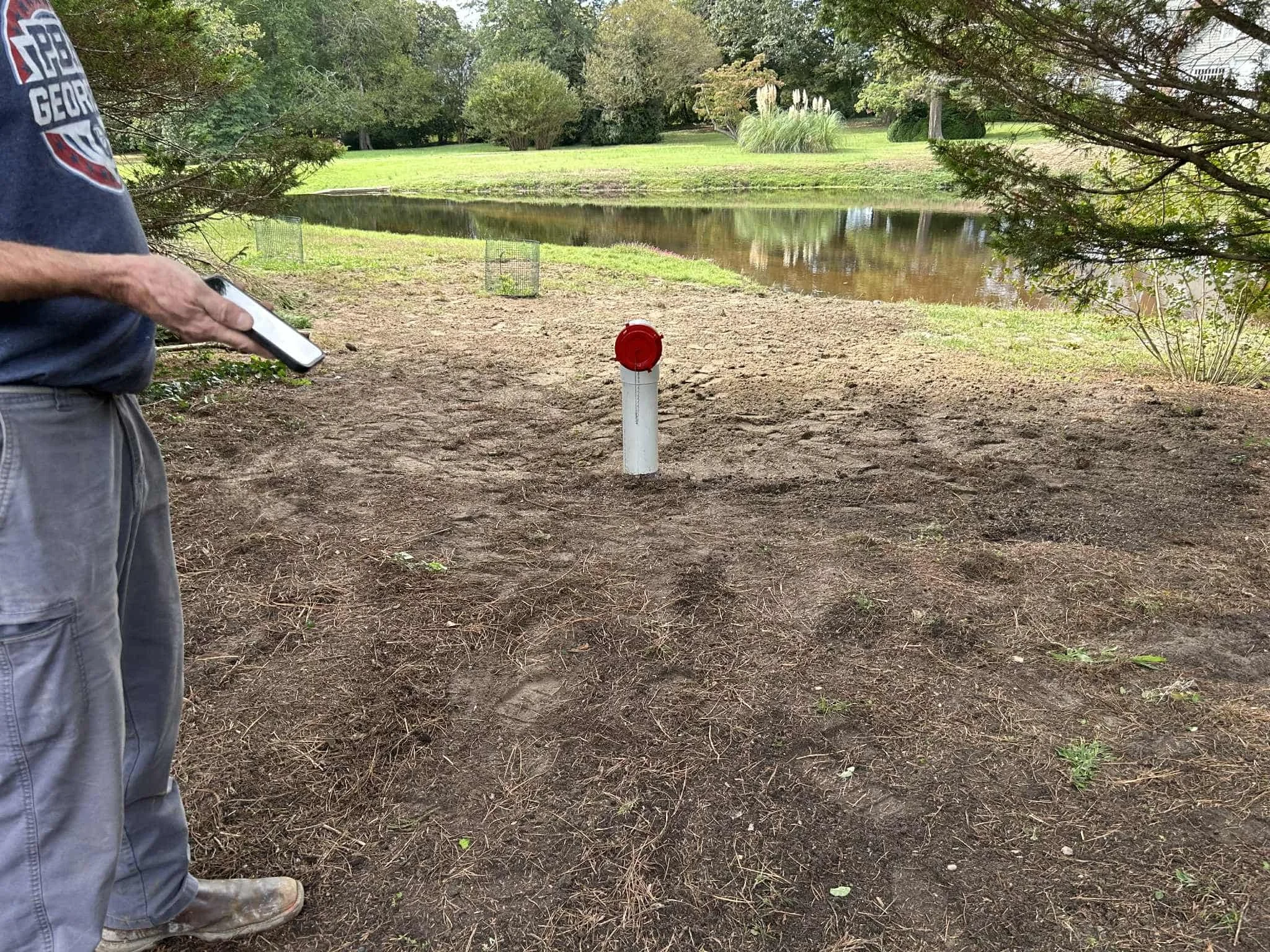 New Dry Hydrant — Town of Accomac VA