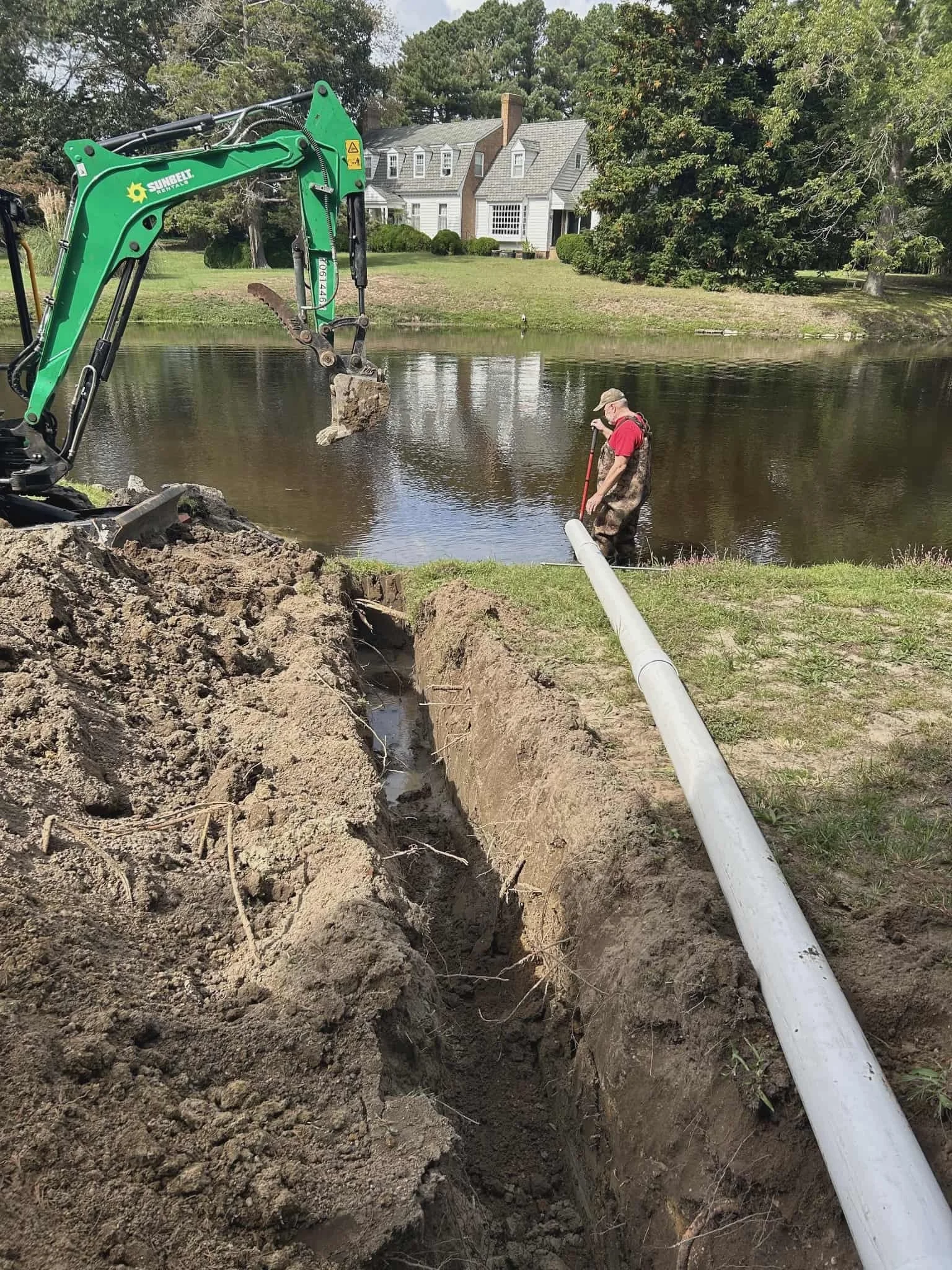 New Dry Hydrant — Town of Accomac VA