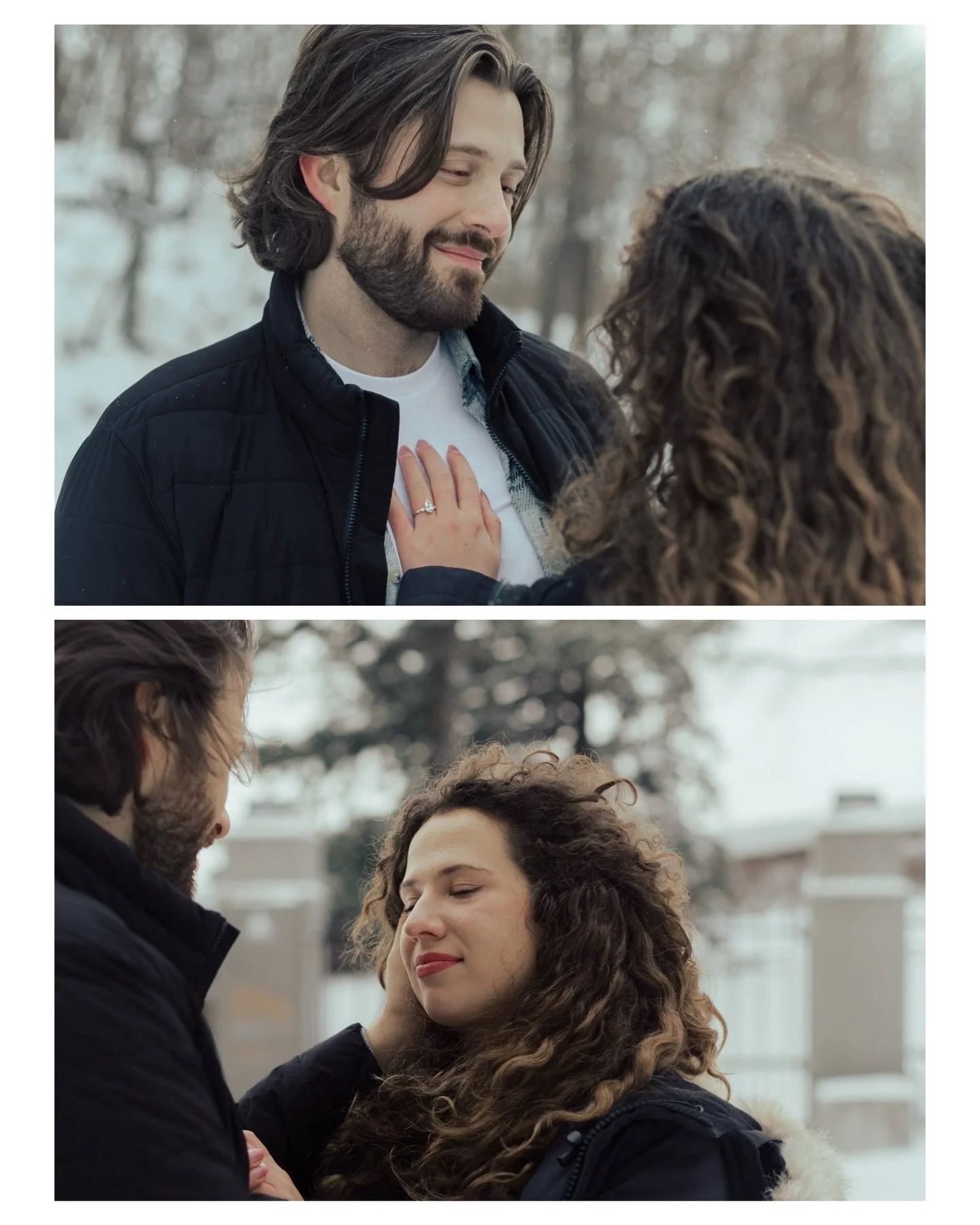This was the coldest winter morning that I have ever photographed a romantic session! Tears were flying out of my eyes against the wind, but that&rsquo;s all ok because I love these results!

Surprise proposal at St Joseph&rsquo;s Oratory in Montreal