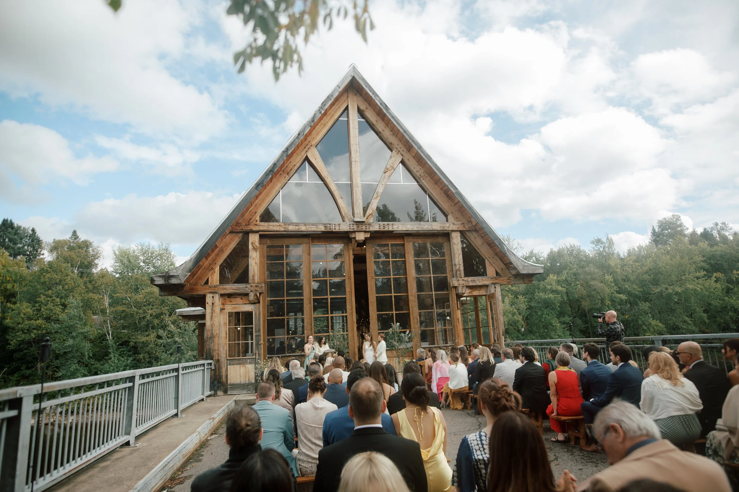 Le Pont Couvert Montreal Wedding Portraits