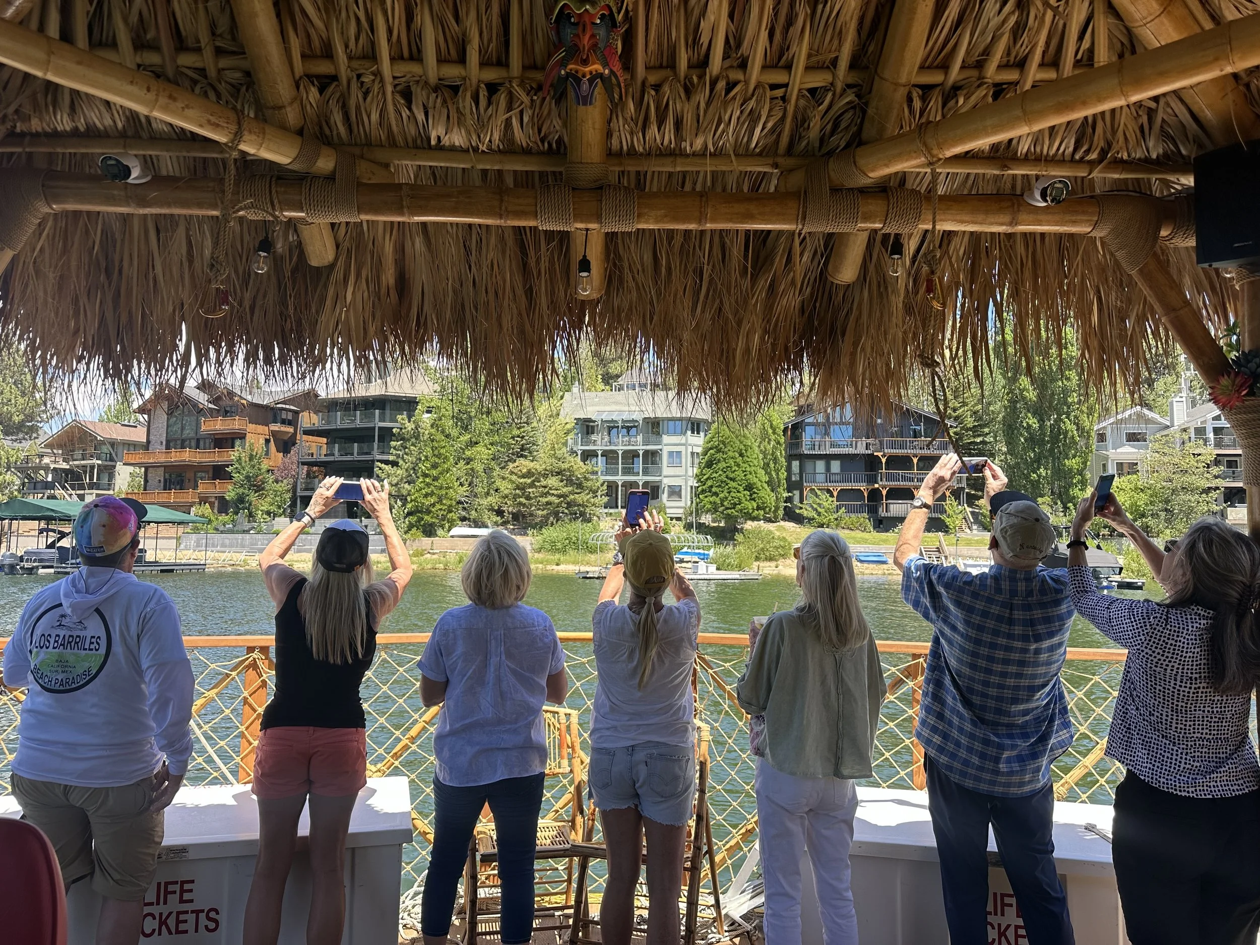 Capturing the famous Big Bear eagles on the Big Bear Boat Tour