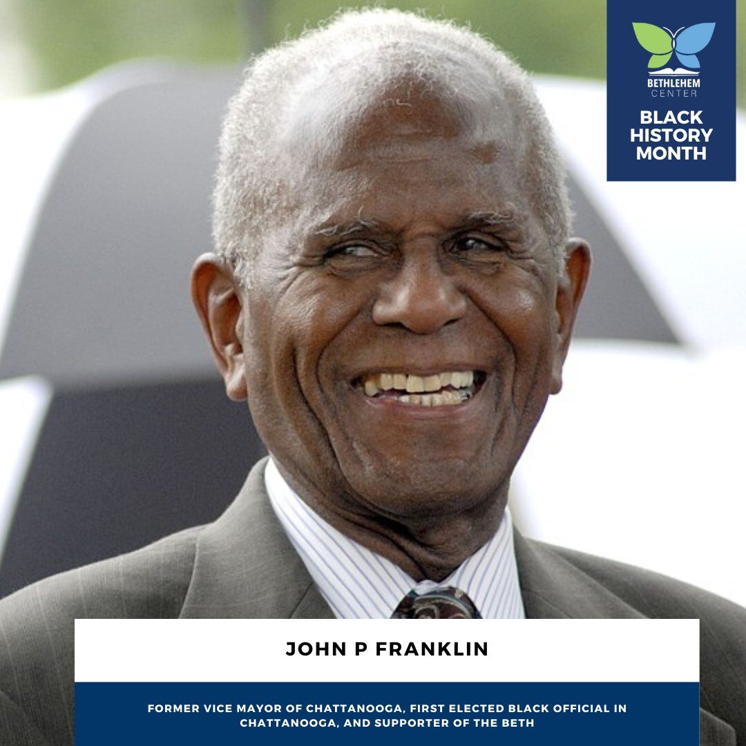 John P. Franklin was a pioneering Chattanooga political figure. Not only was Frankling a longtime educator, principal, and city school board member, he made history in 1971 when he became the only African-American to be elected in a citywide vote to 
