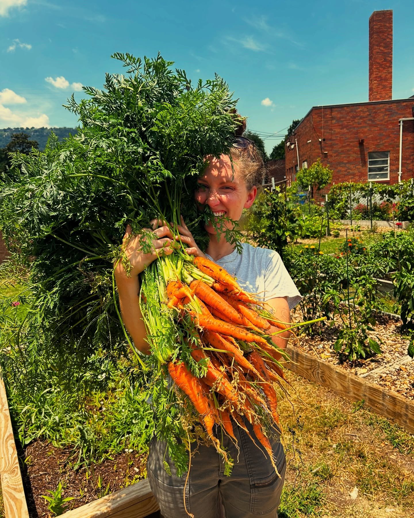 Meet Our Staff on the Farm !
1. Lillian Moore: Director of Community Impact 2. Damon Bartos: Farm Manager. 3. Gabby Wakefield: Garden Specialist
