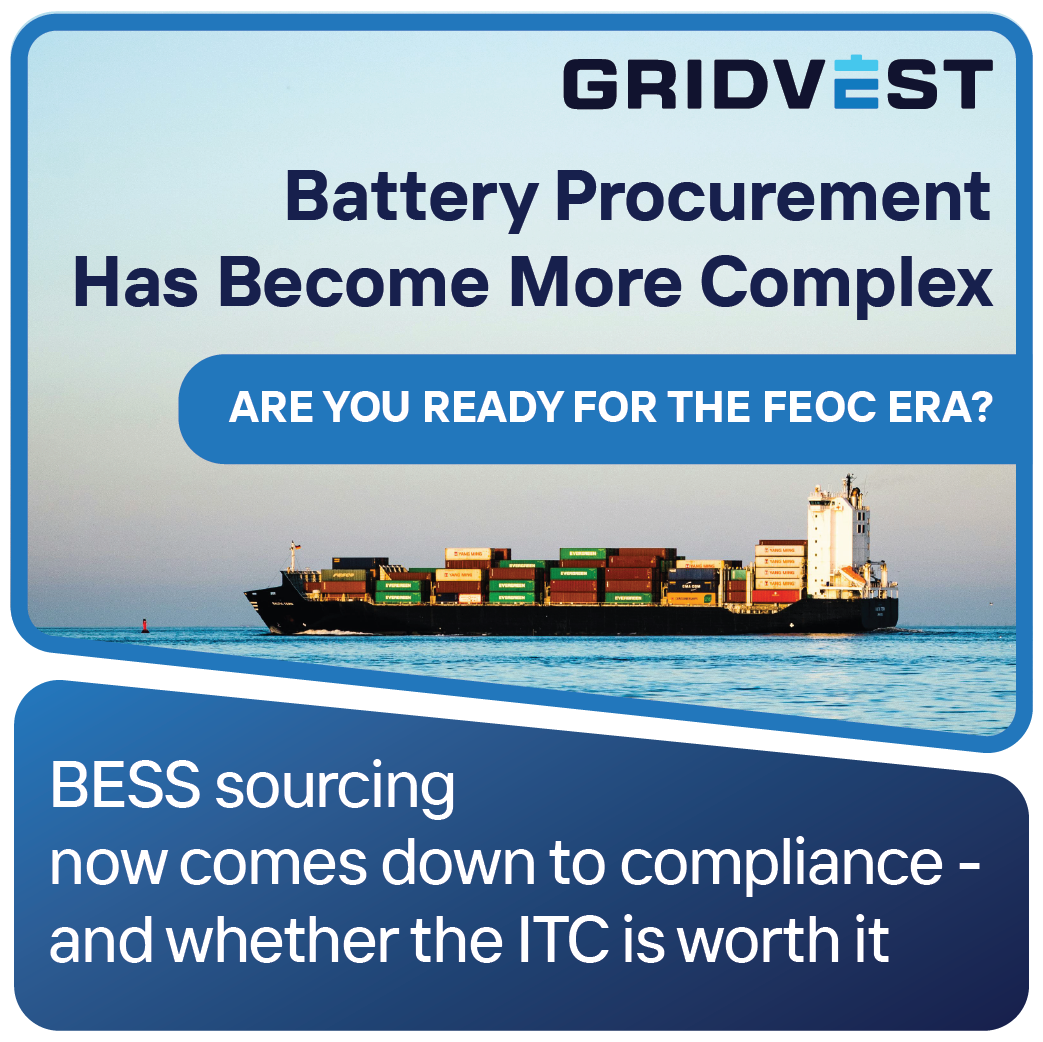 What Developers &amp; EPCs Now Need From Battery Suppliers in the FEOC Era